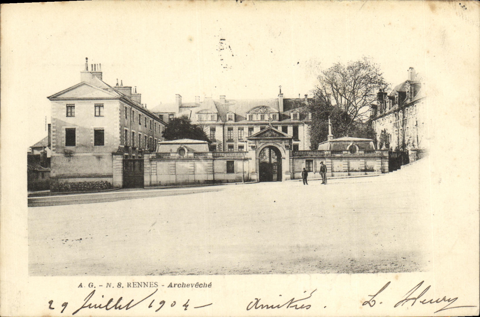 CPA Rennes Archeveche