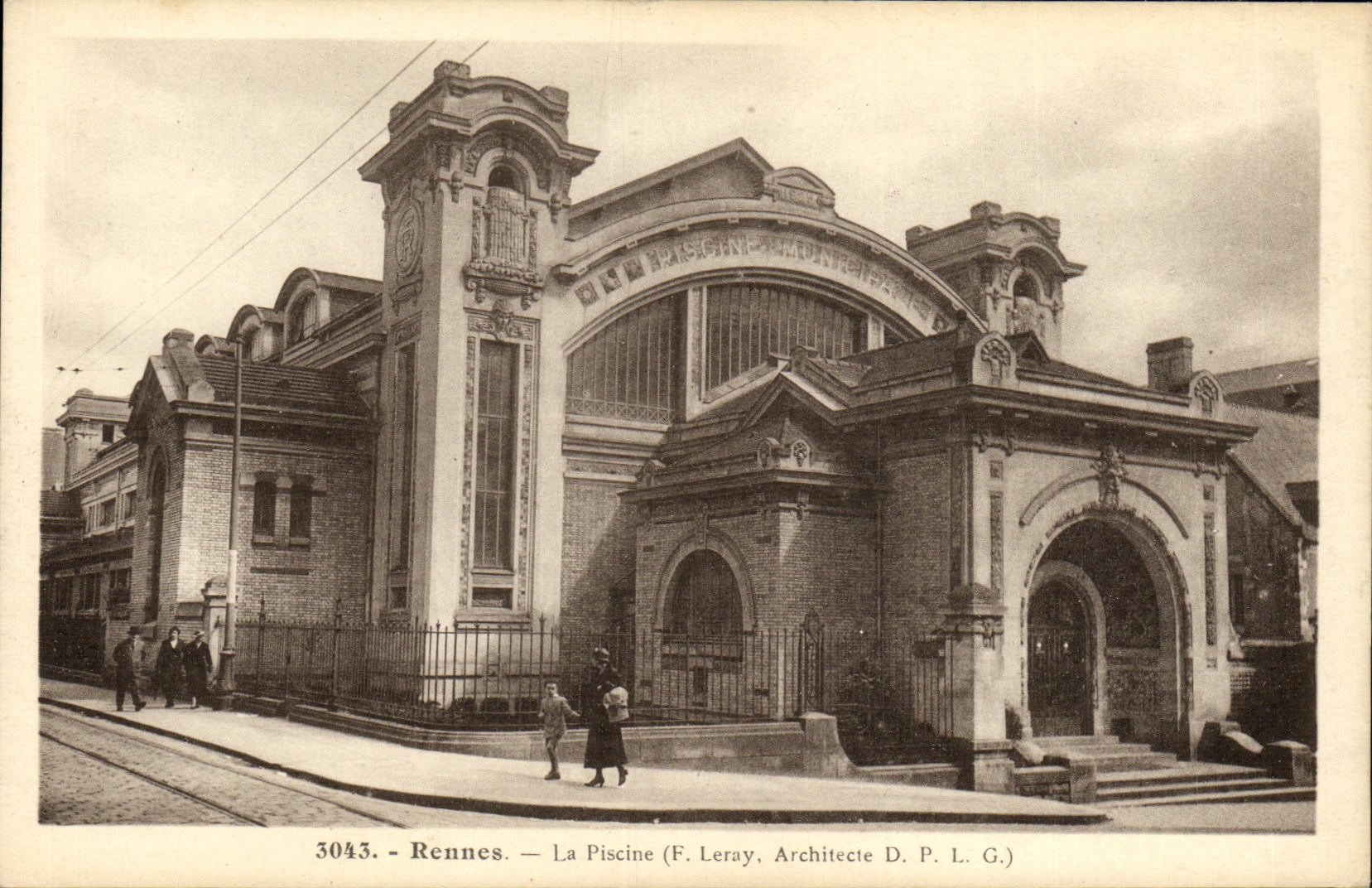 CPA Rennes La Piscine 
