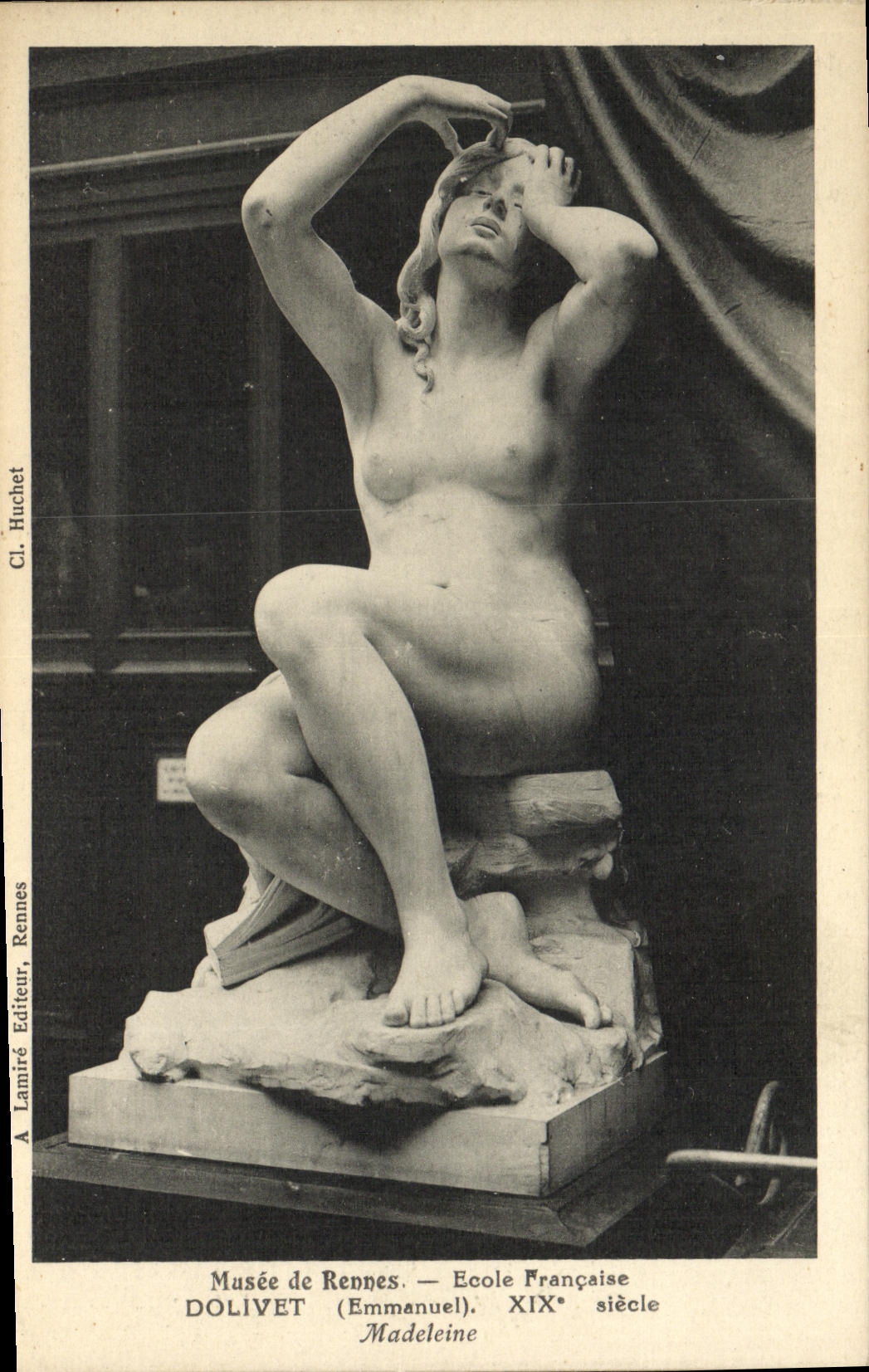 CPA Dolivet Rennes Ecole Francaise Madeleine