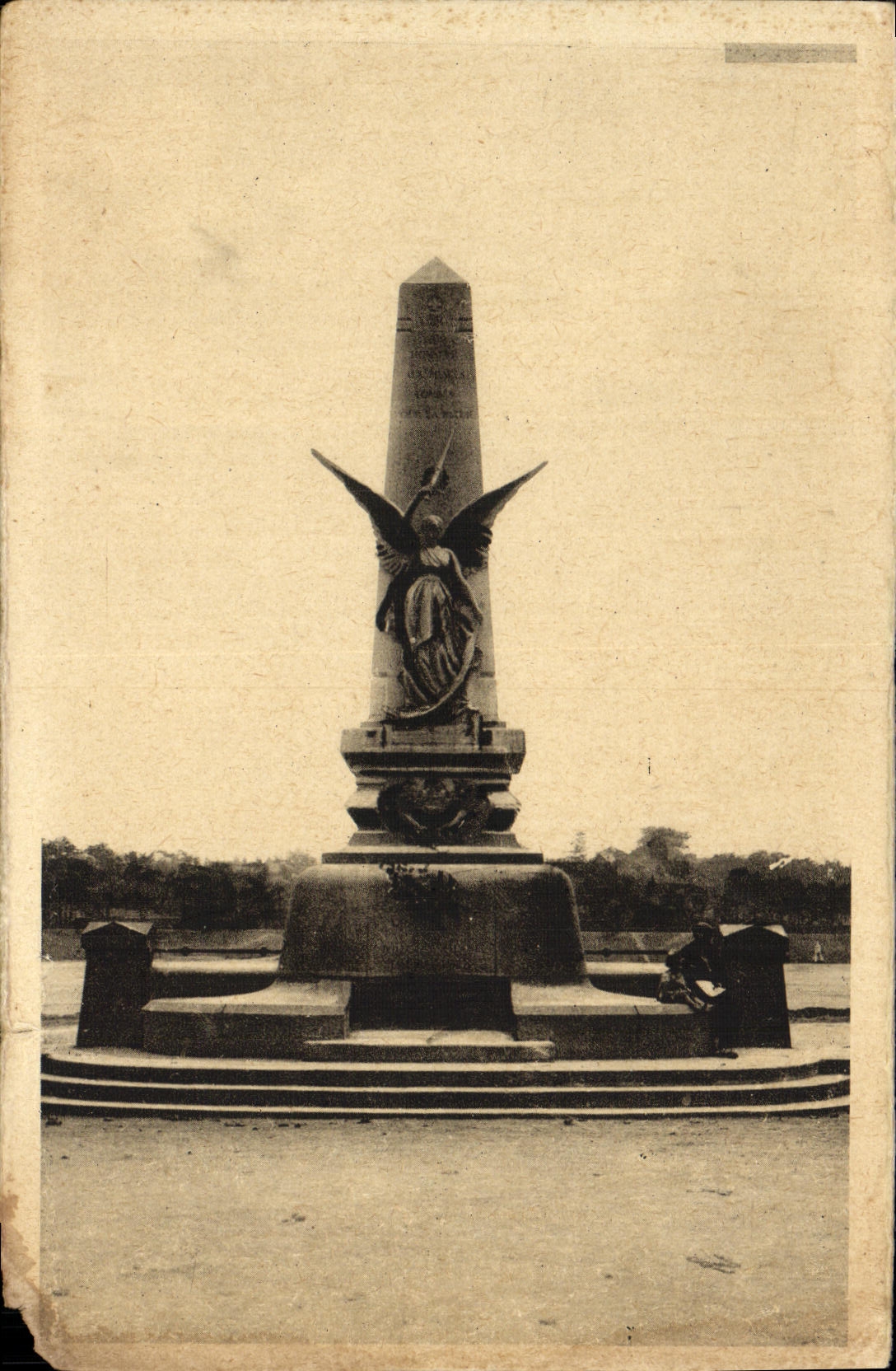 CPA Rennes Monument Combattants 1870 1871