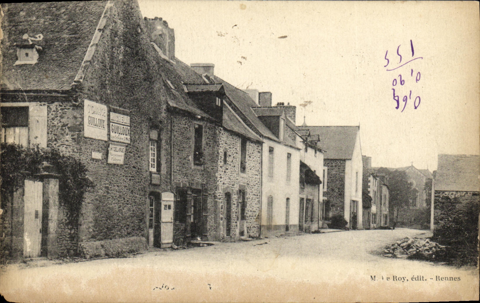 Isla de la POSTAL de la VENDIMIA y desagradable