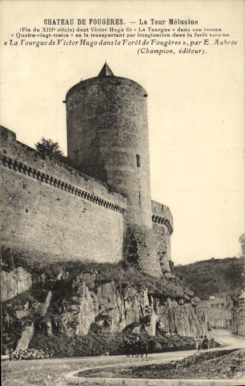 CPA Fougeres La Tour Melusine