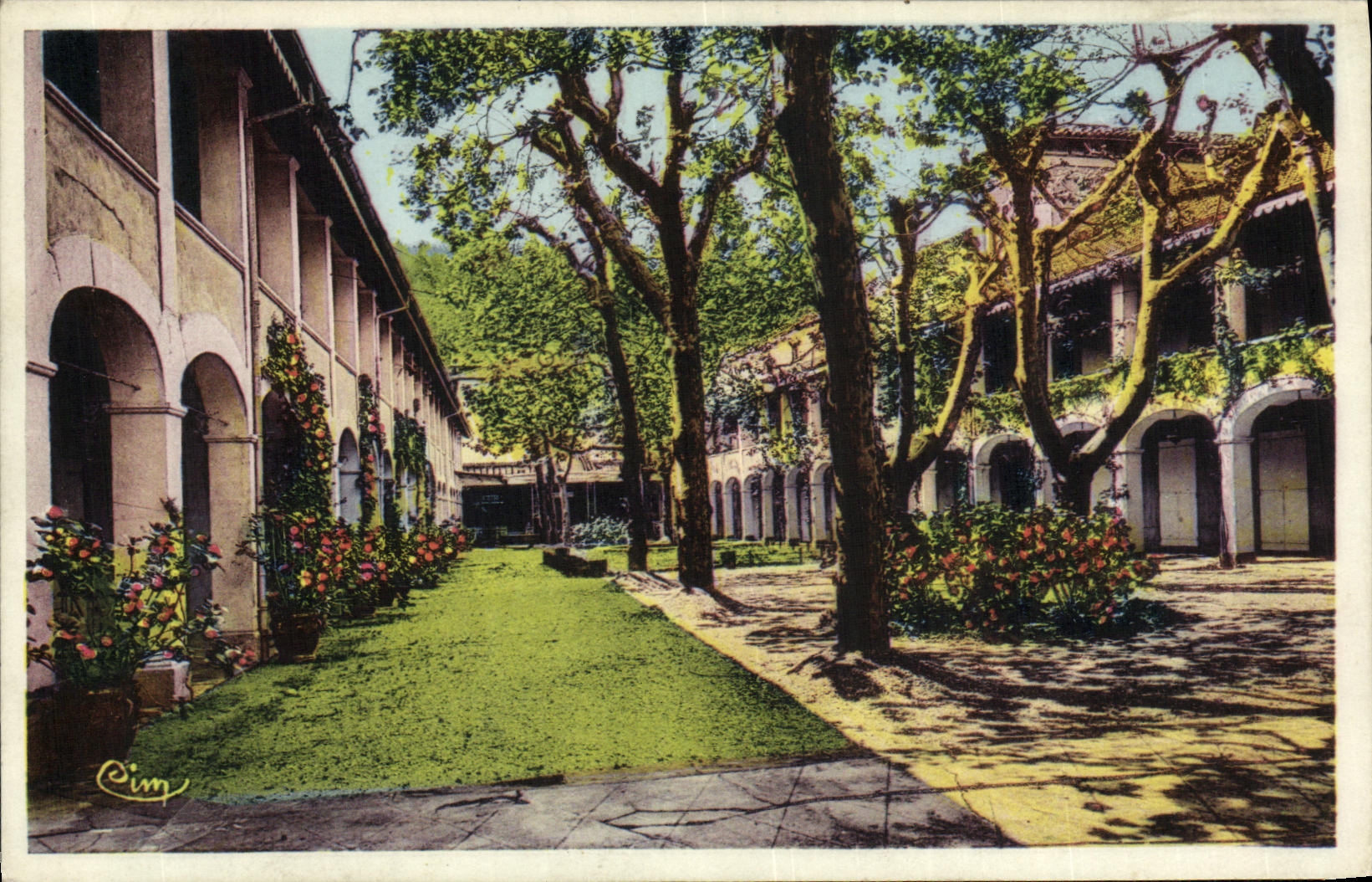 CPA Lamalou les Bains Etablissement et Hotel des Bains