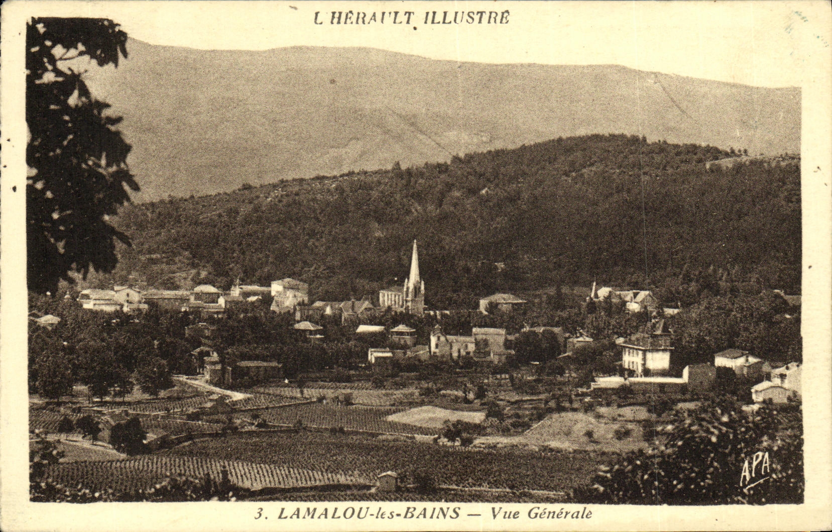 CPA Lamalou les Bains Vue Generale