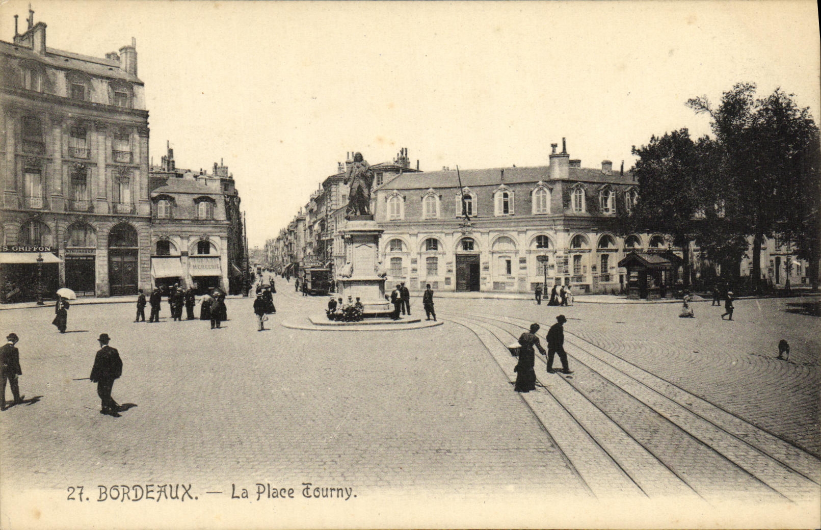 CPA Bordeaux La Place Tourny