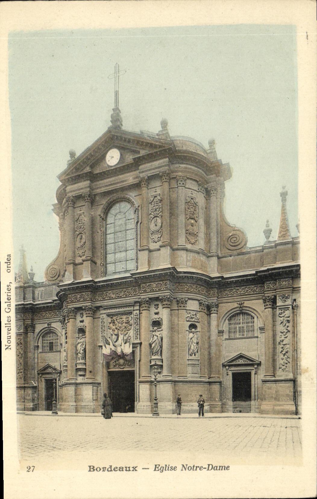 CPA Bordeaux Eglise Notre Dame