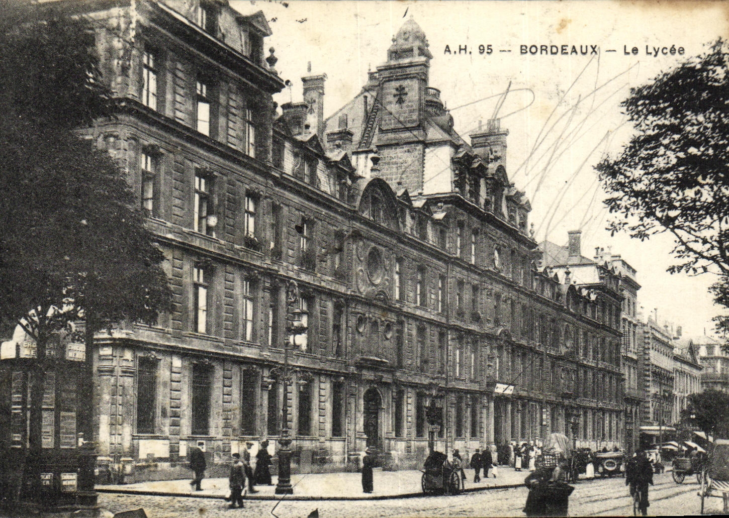 CPA Bordeaux Le Lycee