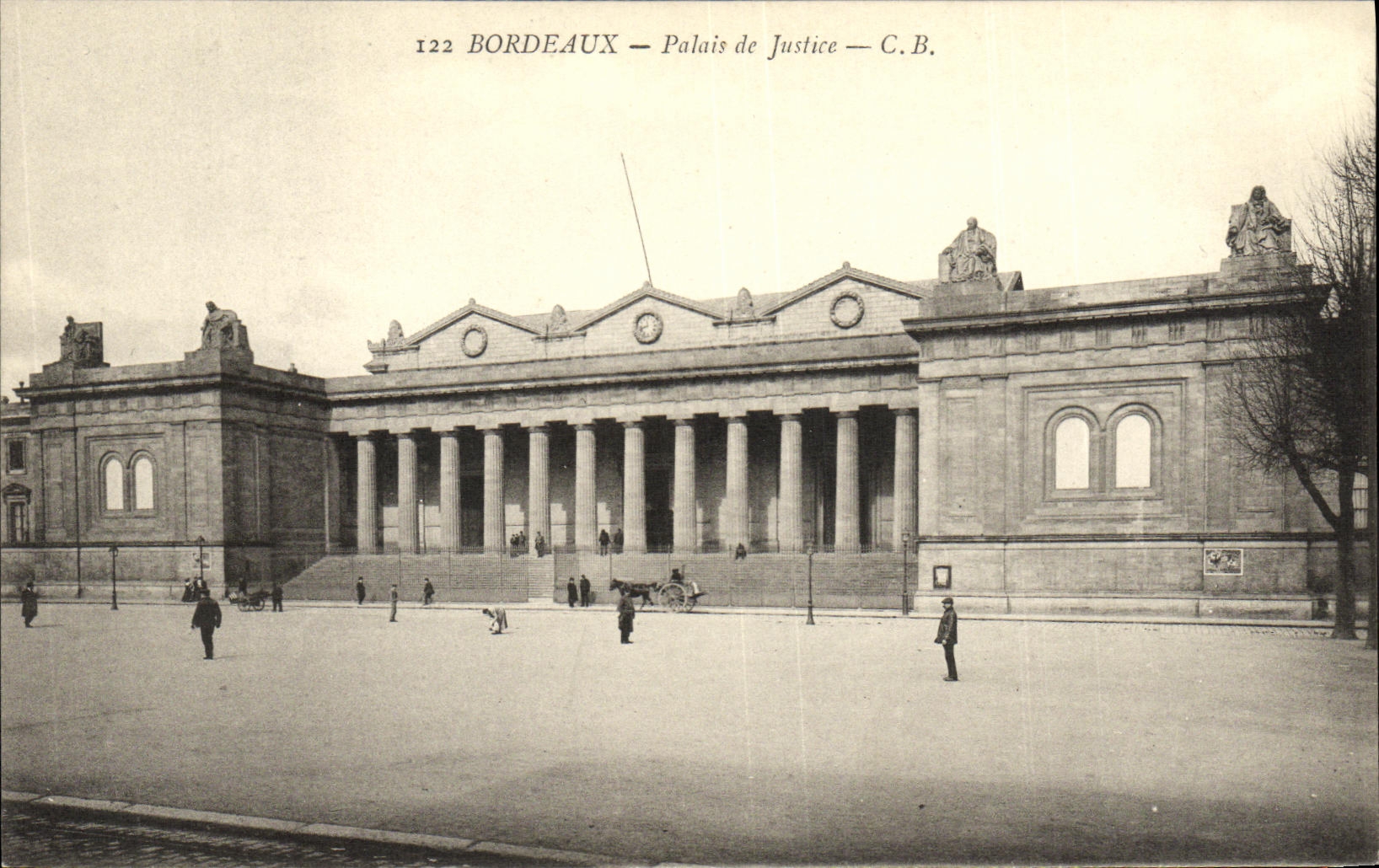 CPA Bordeaux Palais de Justice