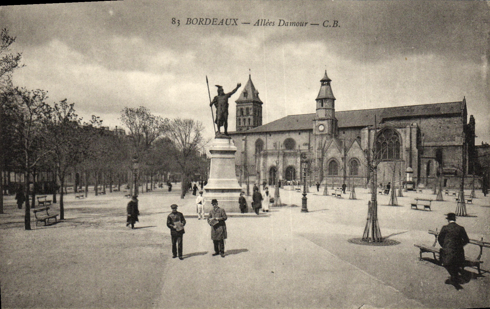 CPA Bordeaux Allees Damour