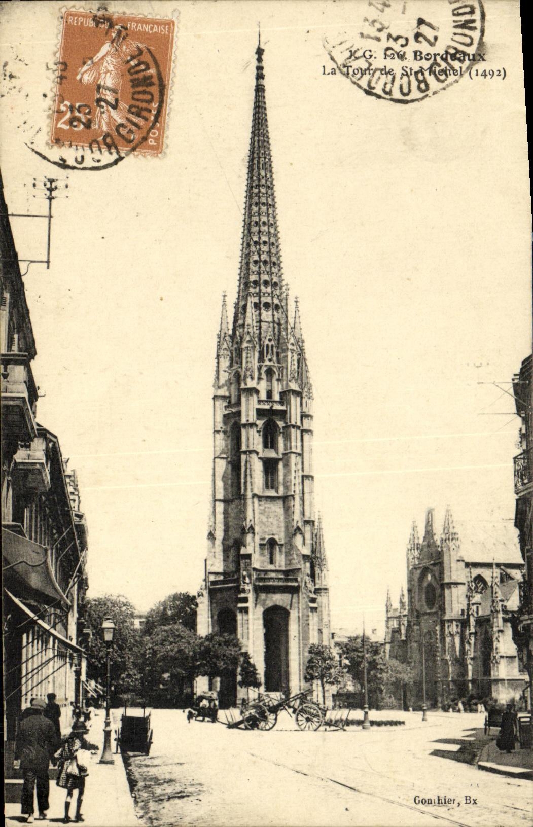 CPA Bordeaux La tour St Michel