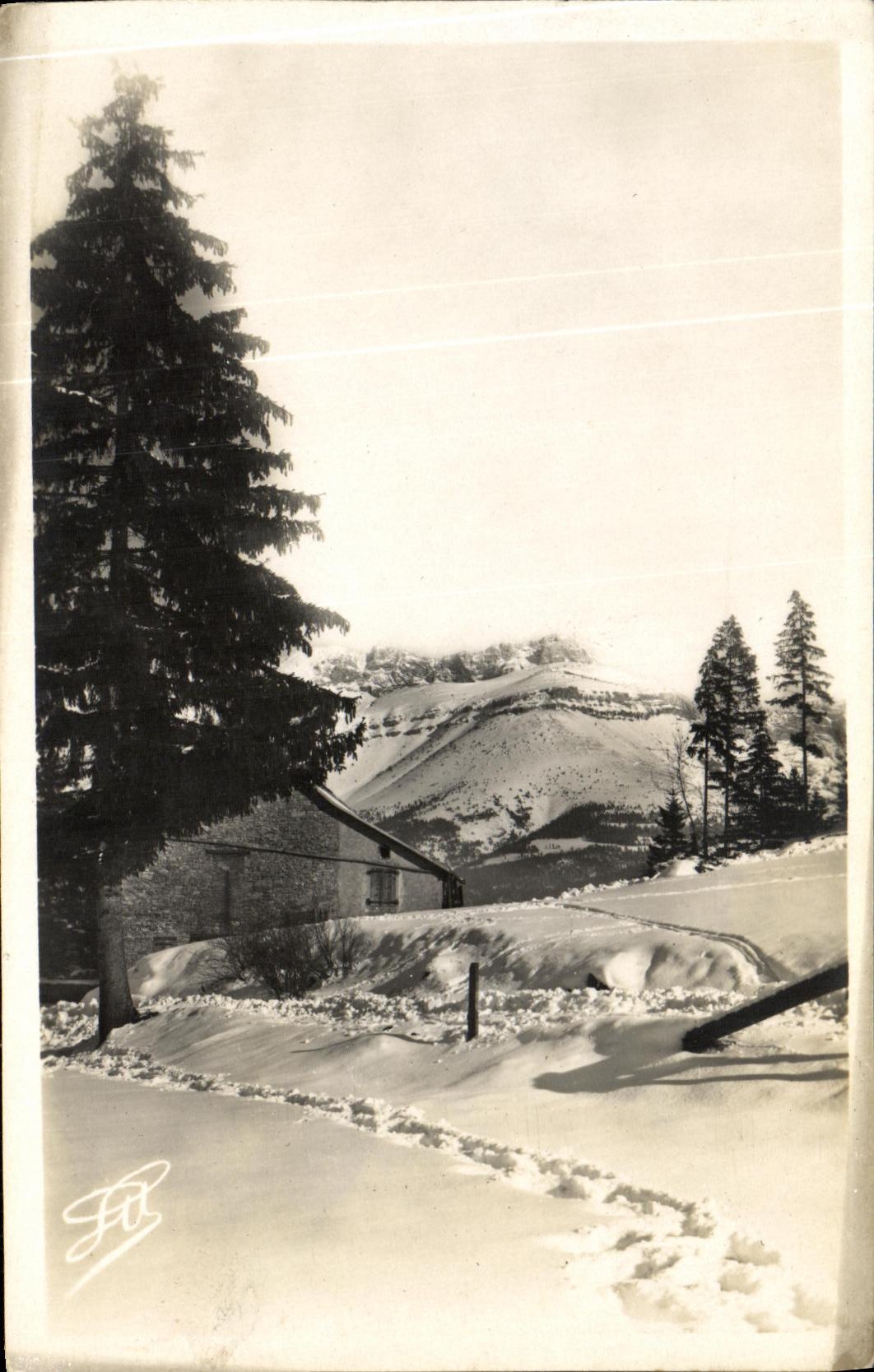 POSTAL Villard de Lans Altitude Tancaniere Cornafion de la VENDIMIA