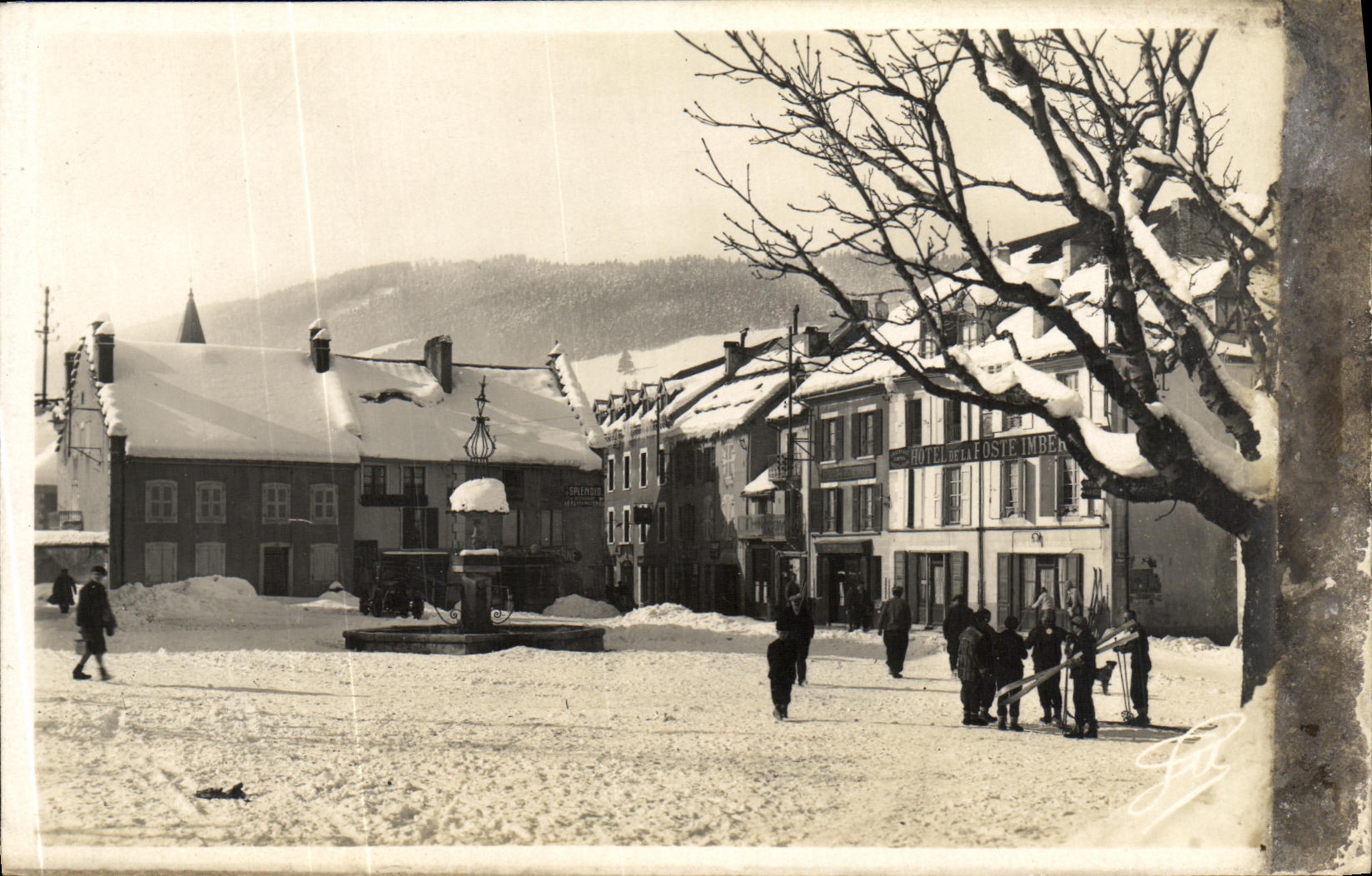 MODERN CARD Villard de Lans the Place Ski