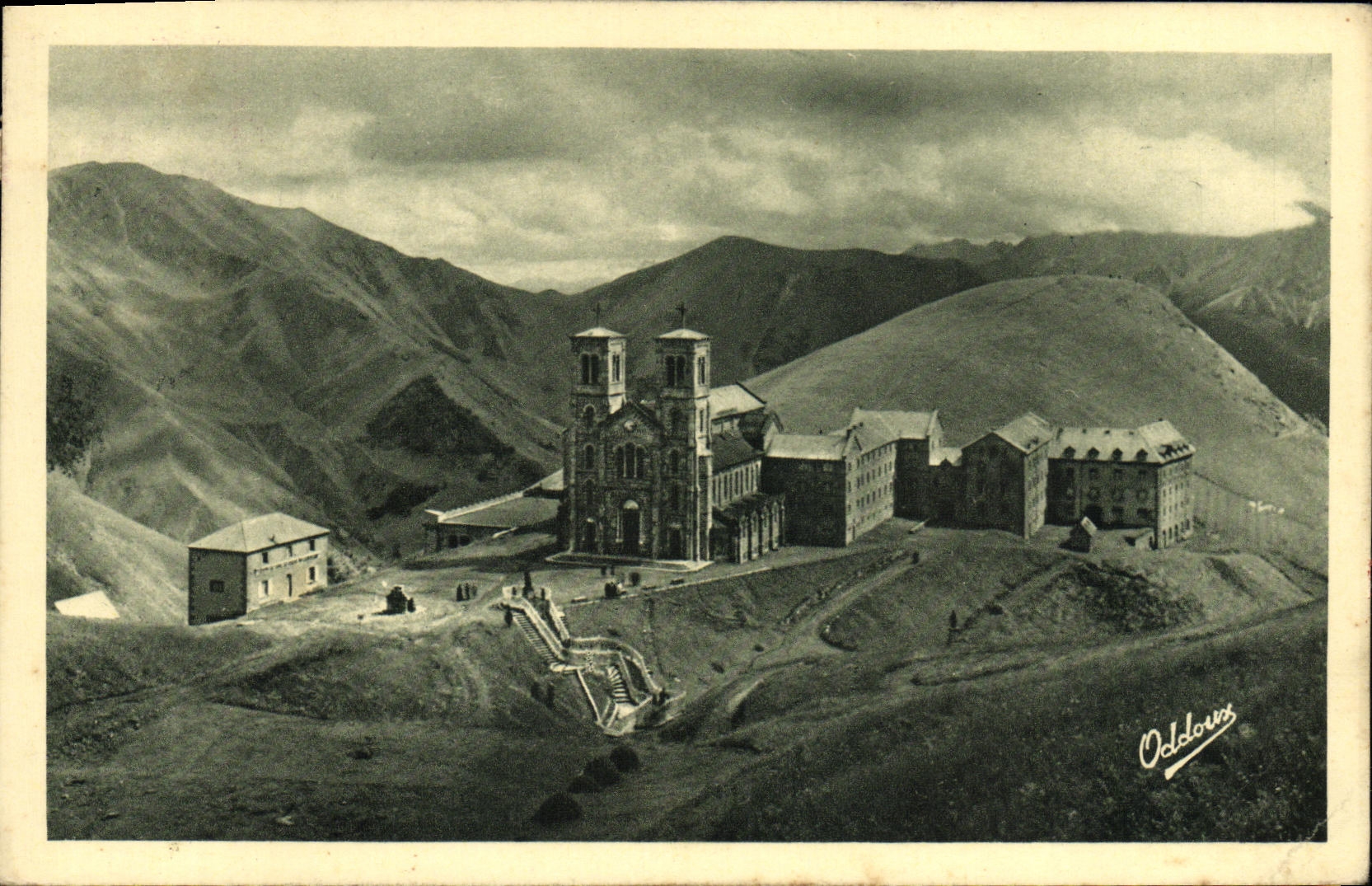 VINTAGE POSTCARD Salette View