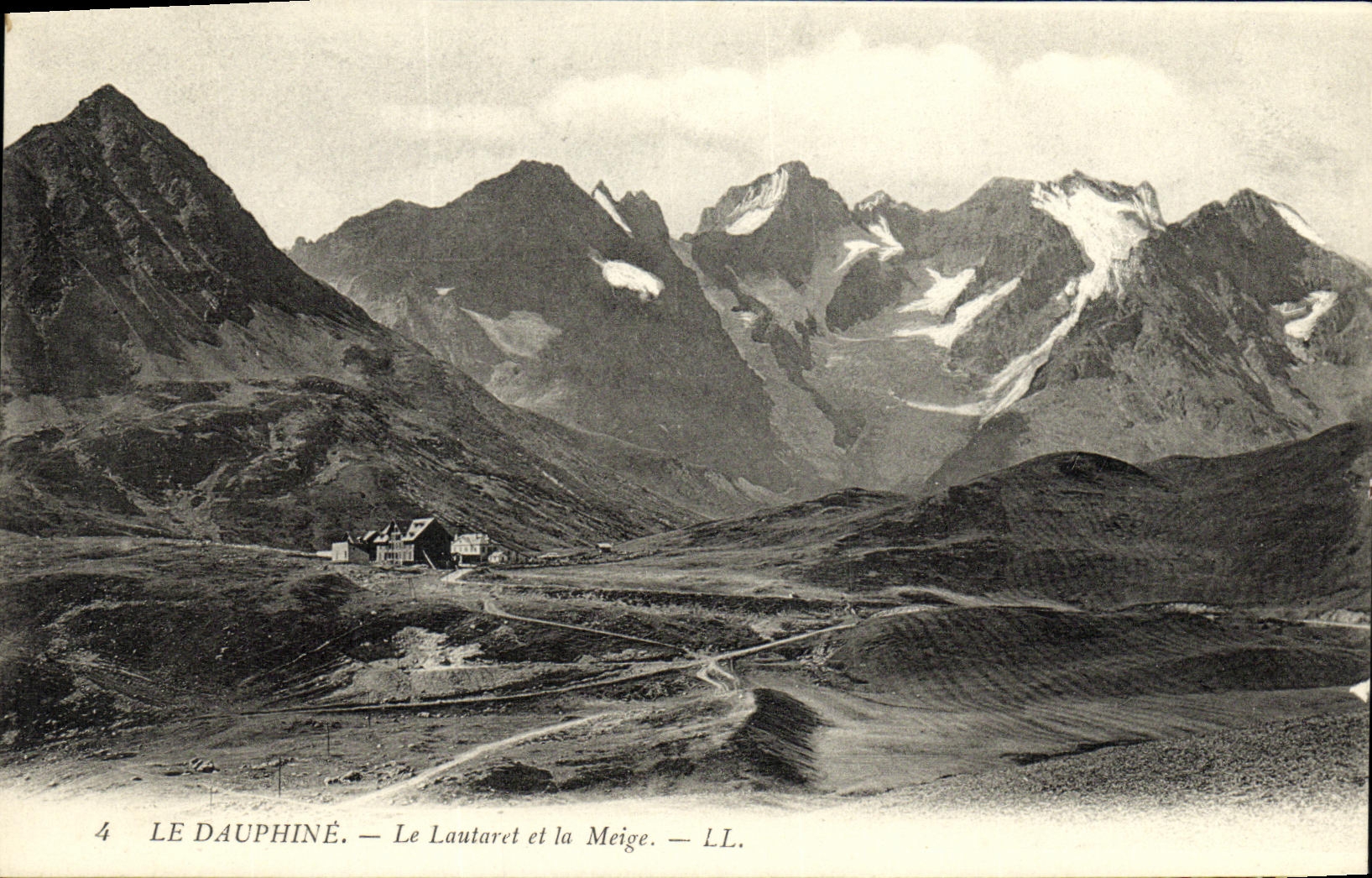 VINTAGE POSTCARD Dauphine Lautaret and Meige