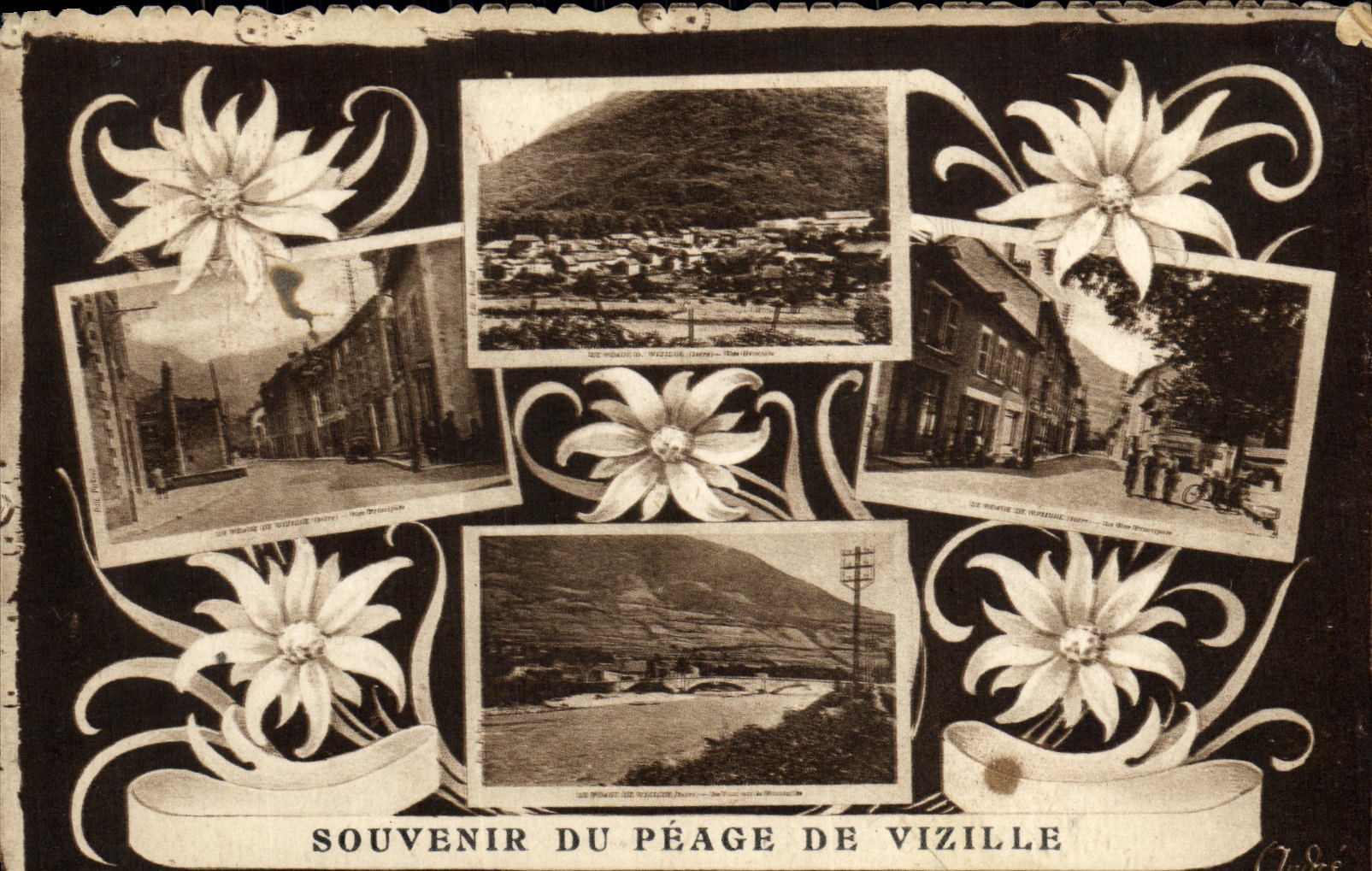 MODERN CARD To remember of the Toll of Vizille