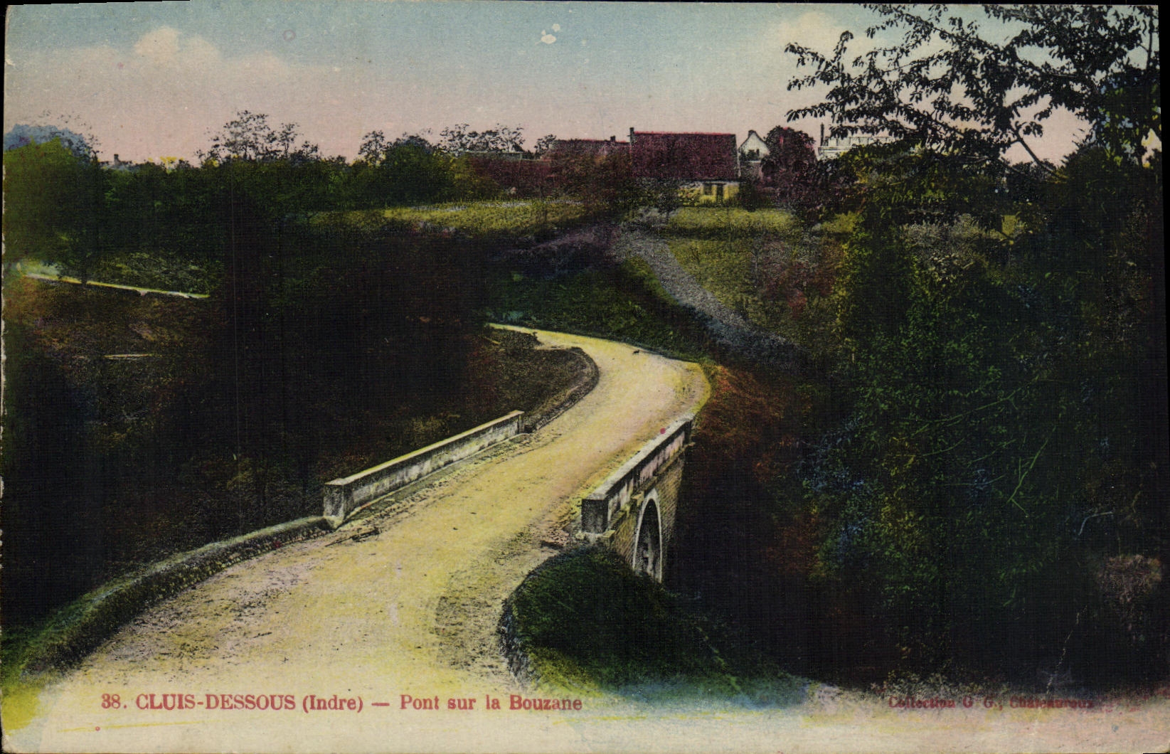 CPA Cluis Dessous Pont Sur la Bouzane