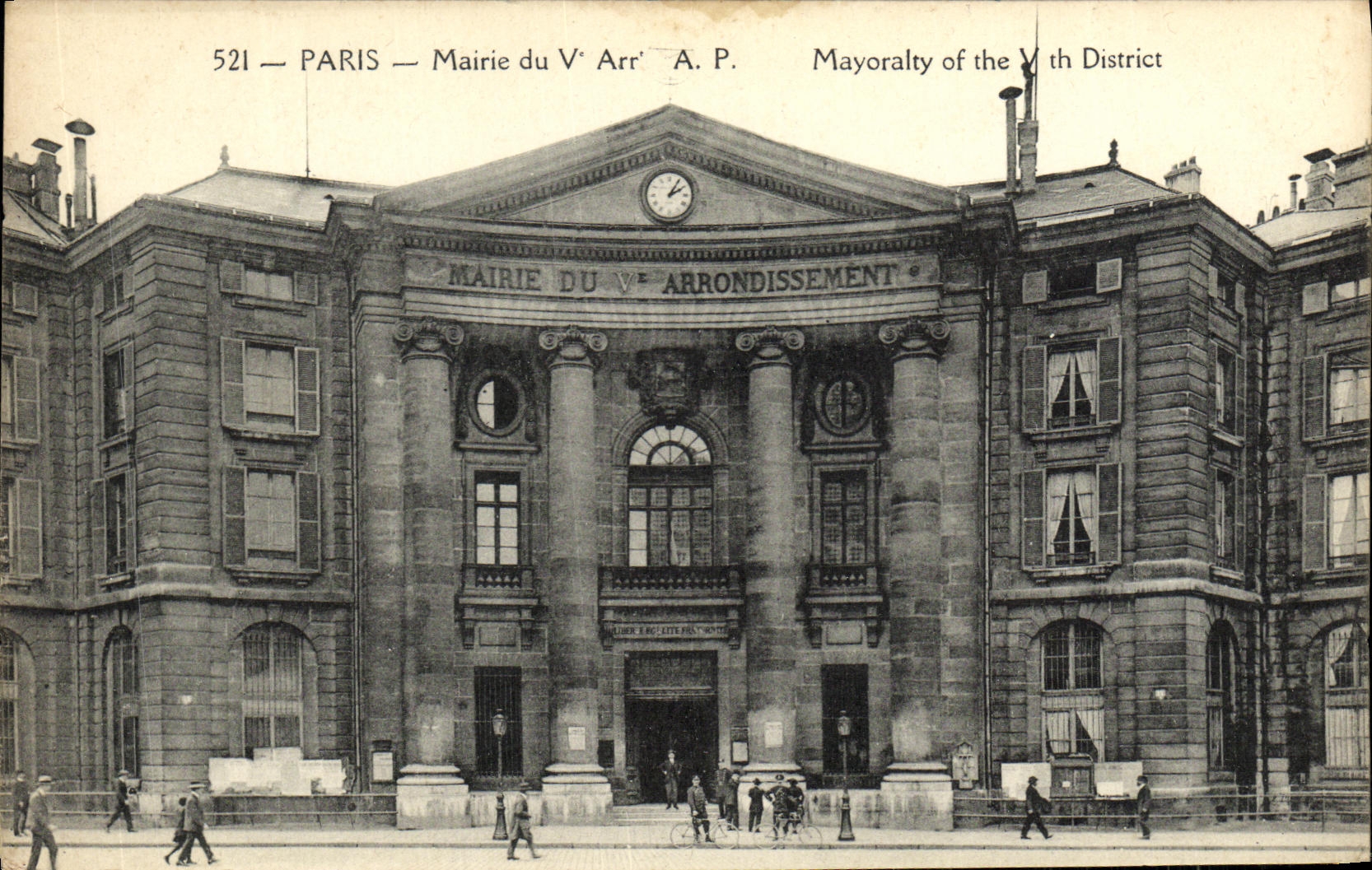 CPA Paris Mairie du 5eme
