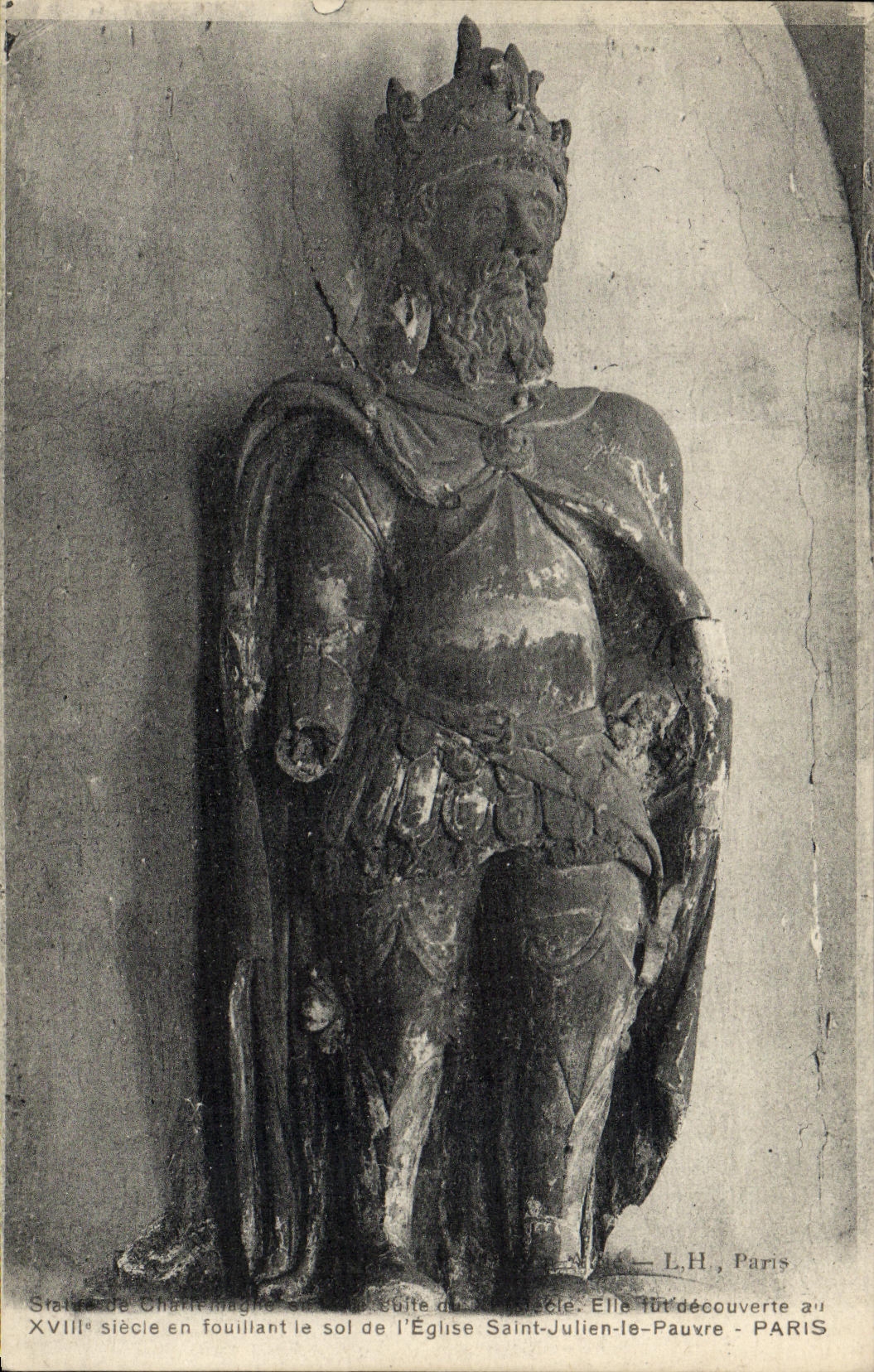 CPA Paris Sainy Julien la Pauvre Charlemagne