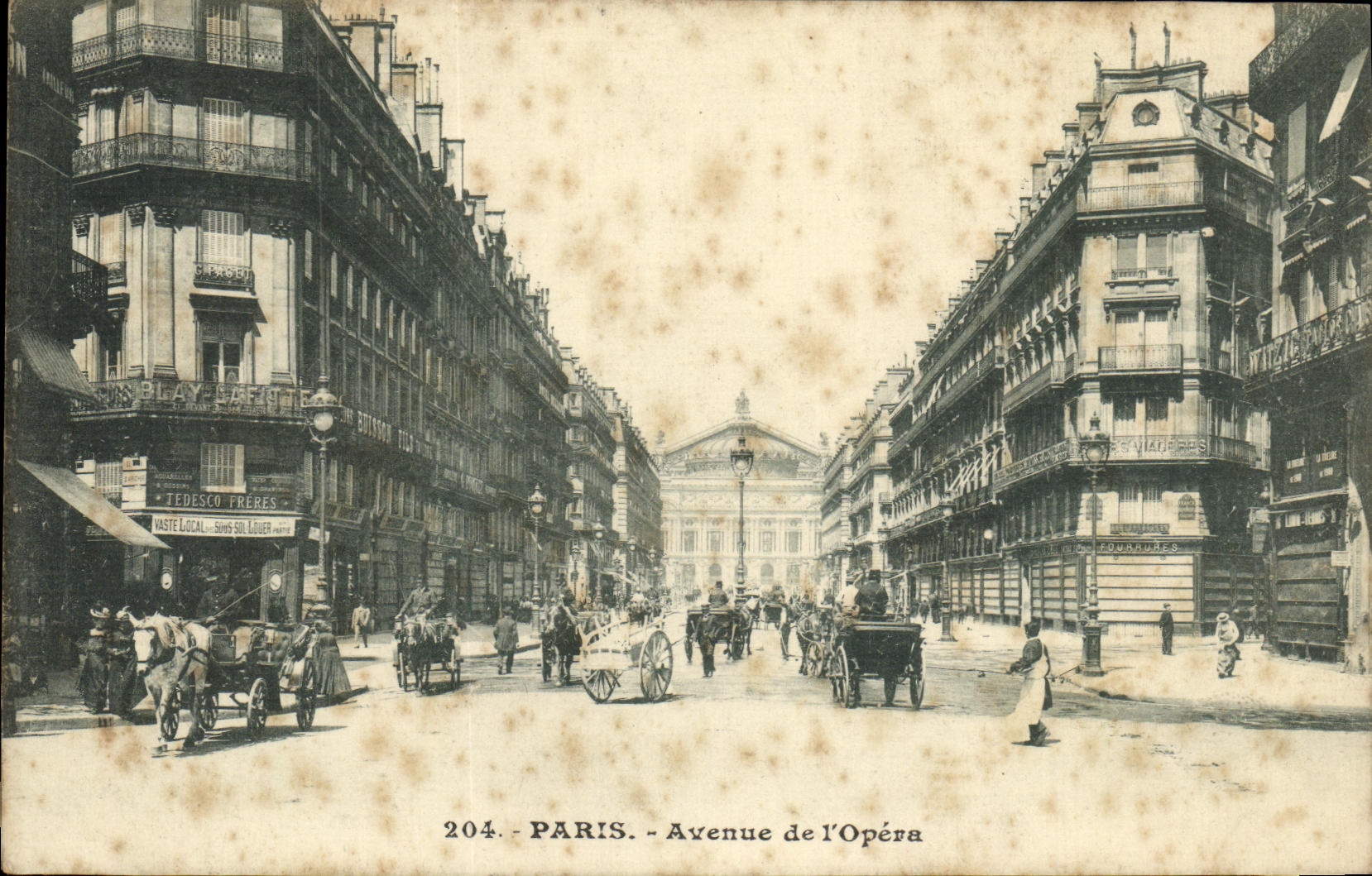 CPA Paris Avenue de L Opera