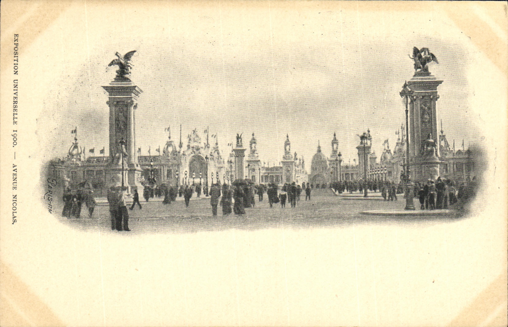 CPA Exposition Universelle Paris 1900 Avenue Nicolas