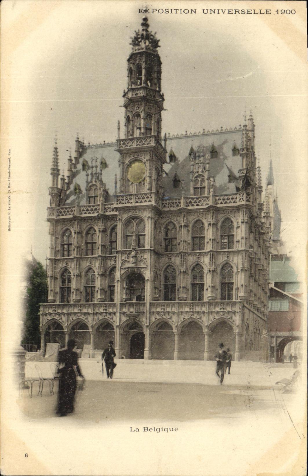 CPA Exposition Universelle Paris 1900La Belgique
