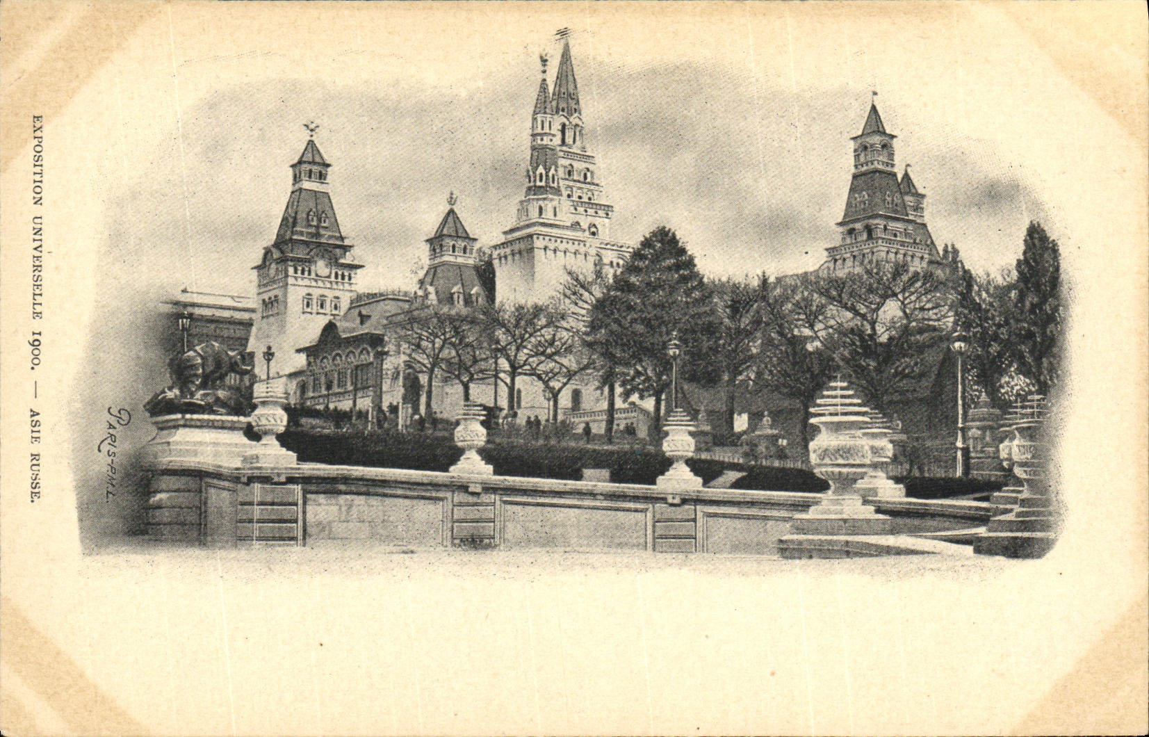CPA Exposition Universelle Paris 1900 Asie Russe Russie Russia