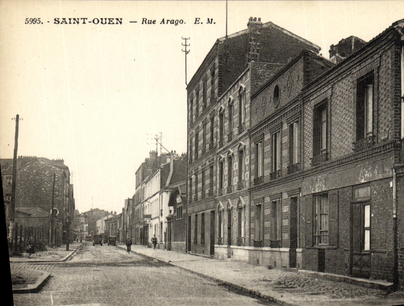 CPA Saint Ouen Rue Arago
