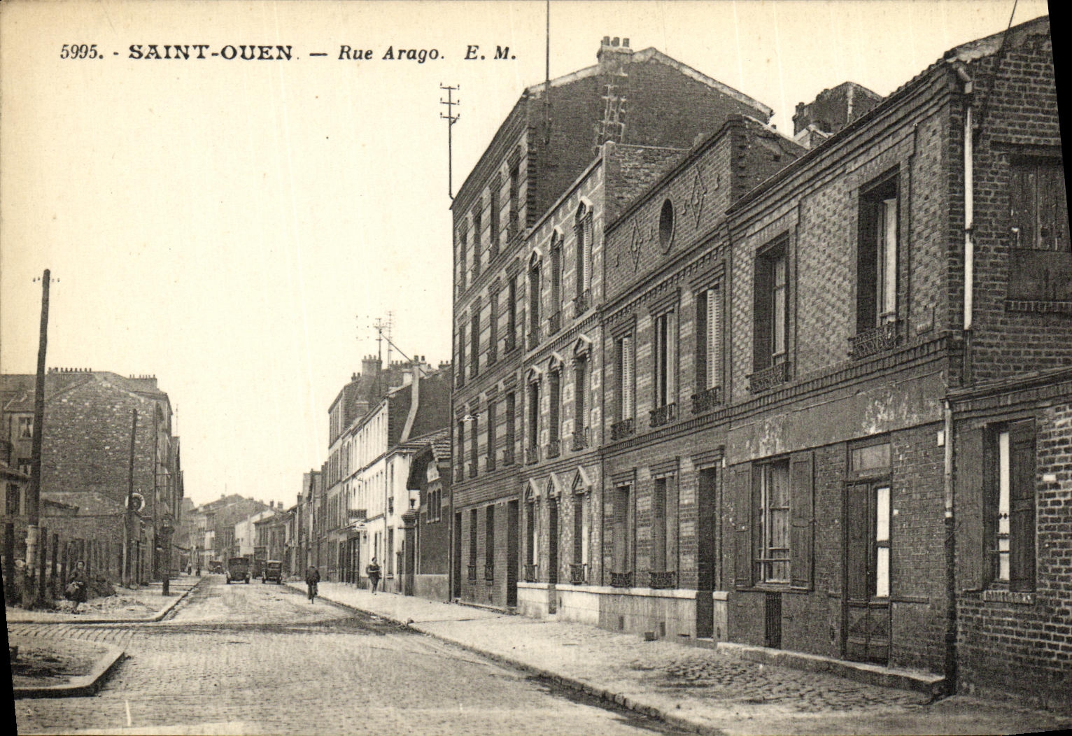 CPA Saint Ouen Rue Arago