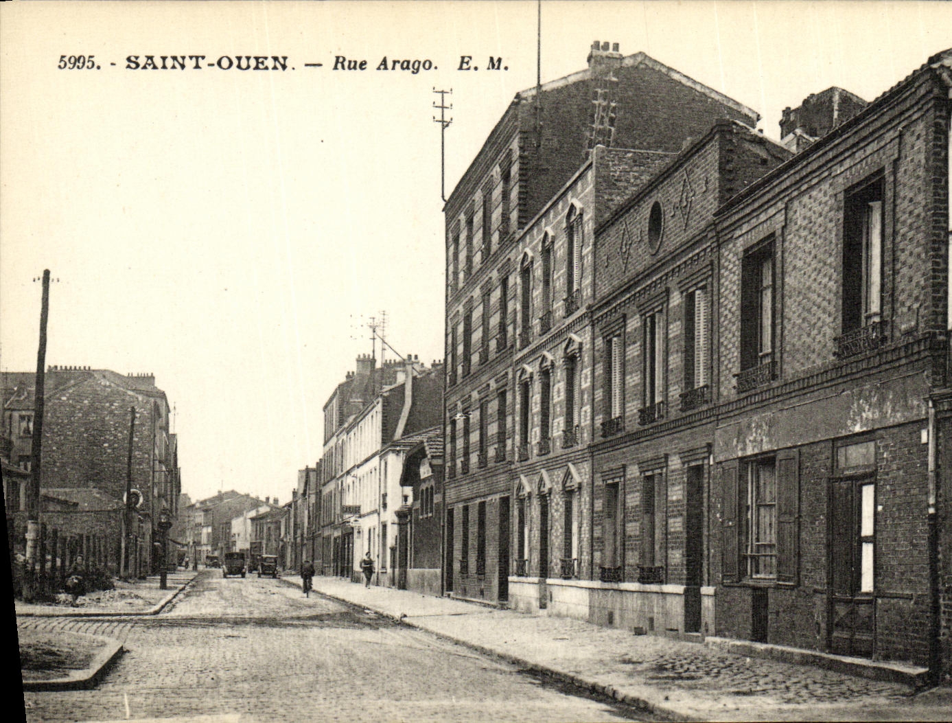 CPA Saint Ouen Rue Arago