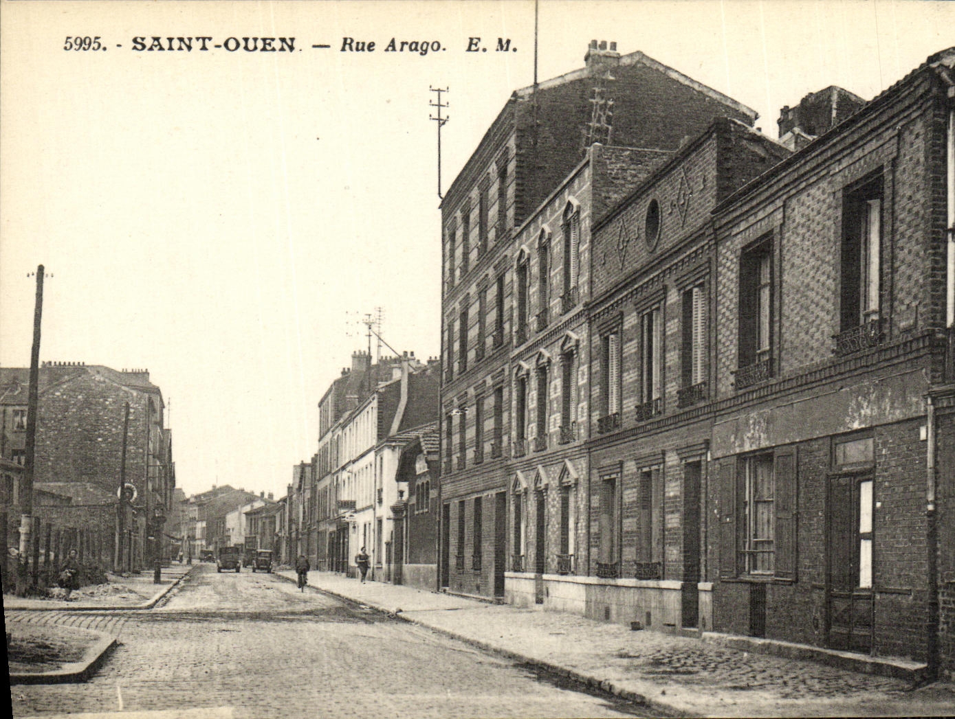 CPA Saint Ouen Rue Arago