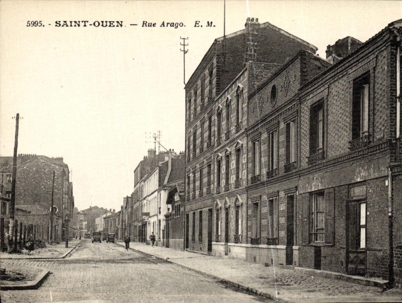 CPA Saint Ouen Rue Arago