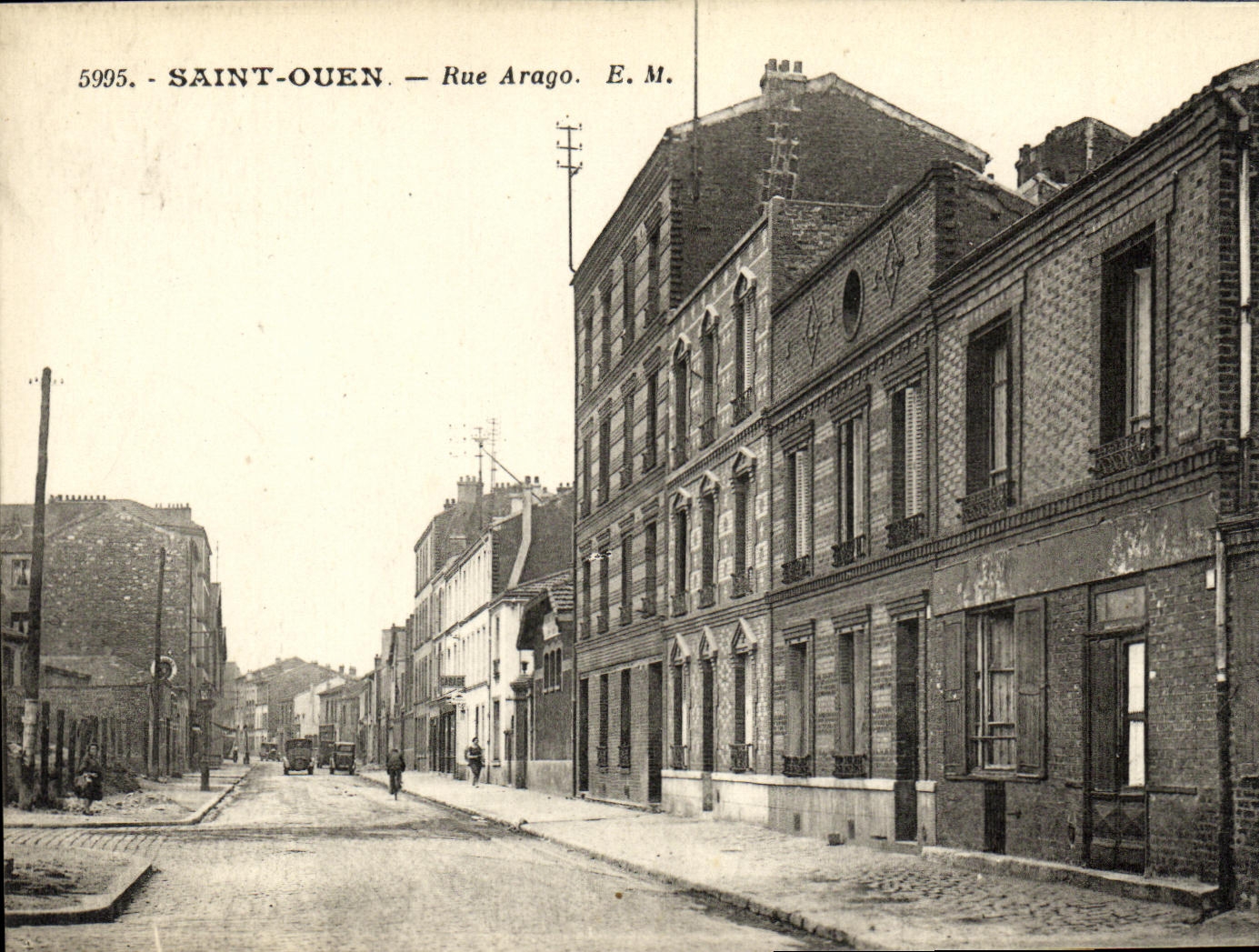 CPA Saint Ouen Rue Arago