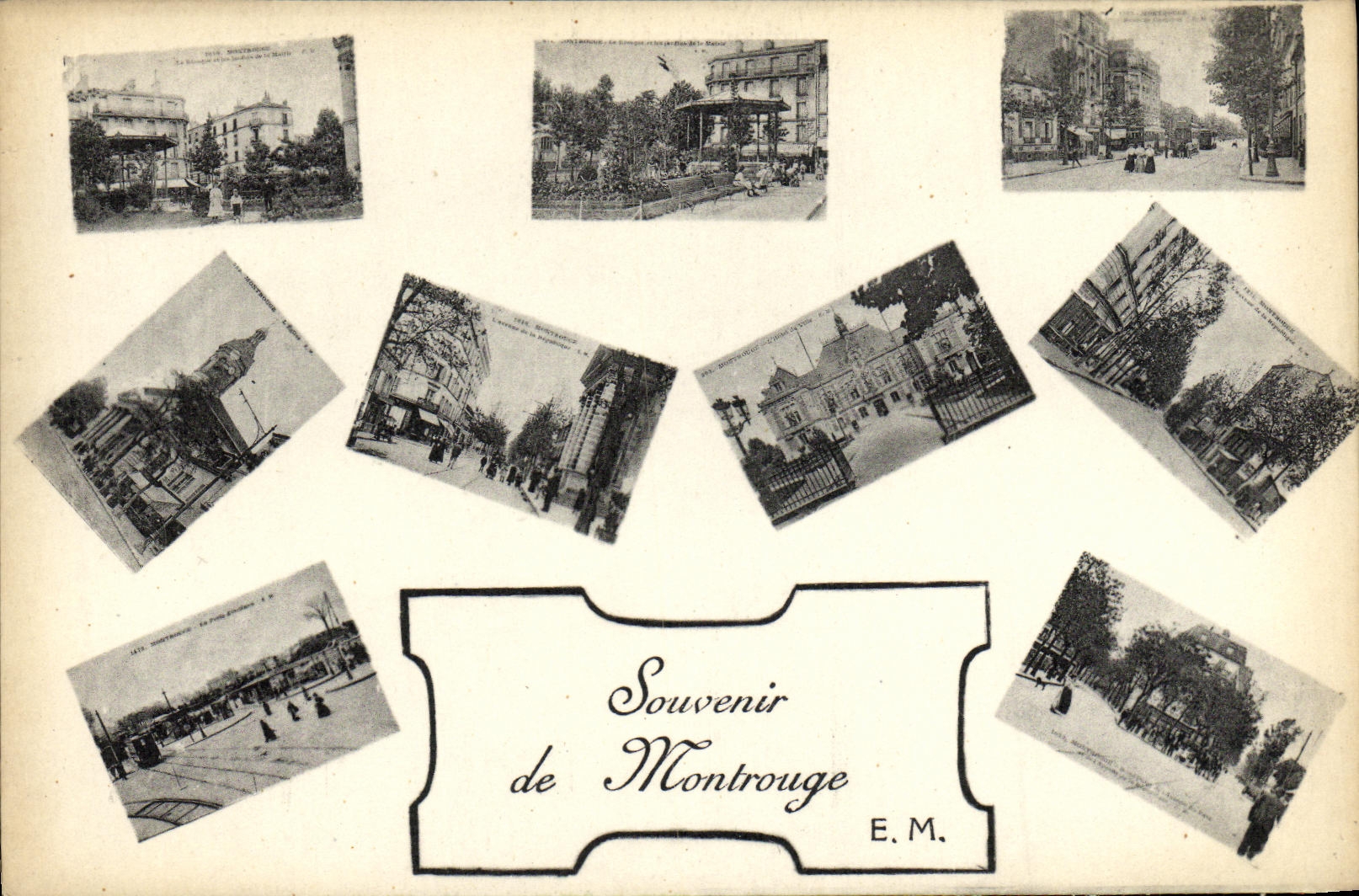 CPA Souvenir de Montrouge 