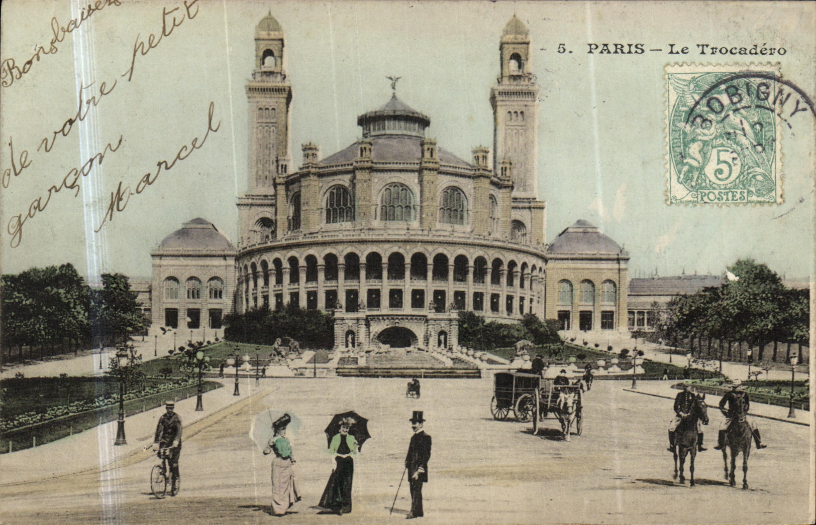 CPA Paris La Trocadero 