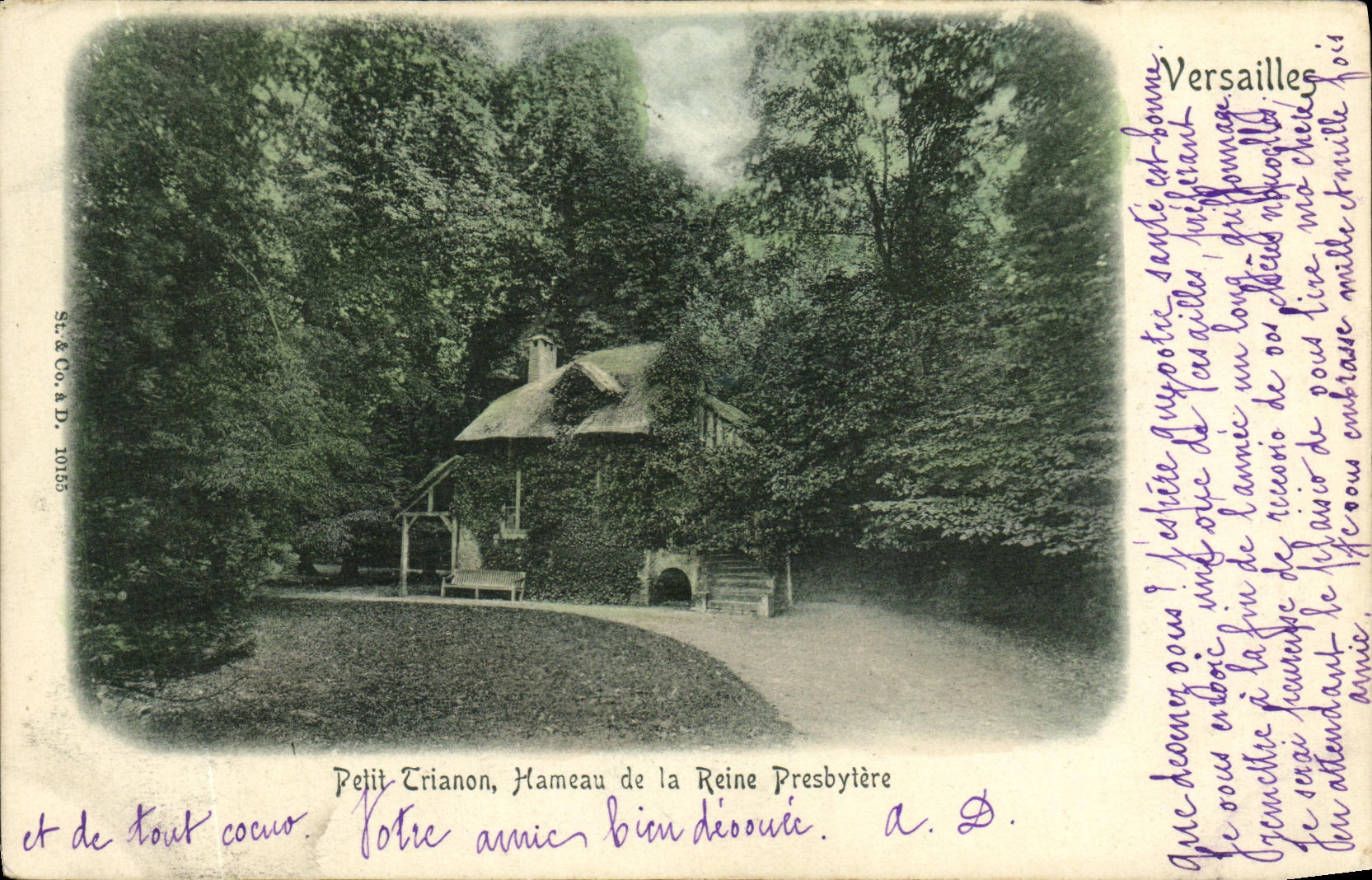 CPA Paris Trianon Hameau de la Reine Presbyiere