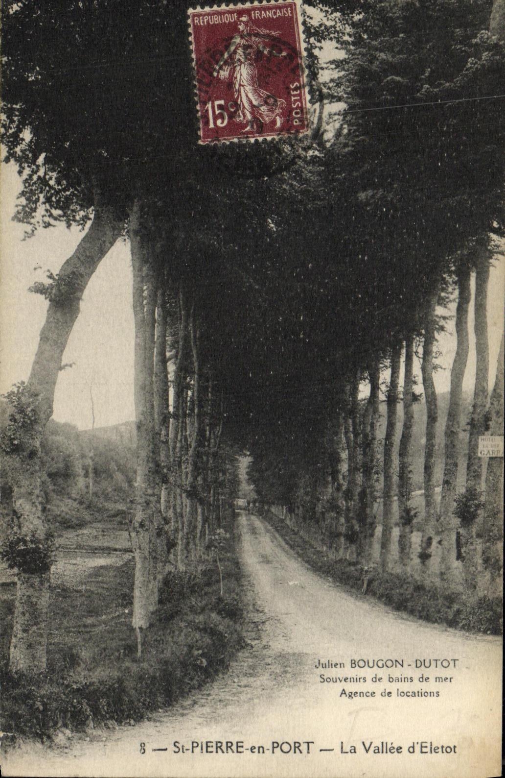 St Pedro de la POSTAL de la VENDIMIA en puerto el valle D Eletot