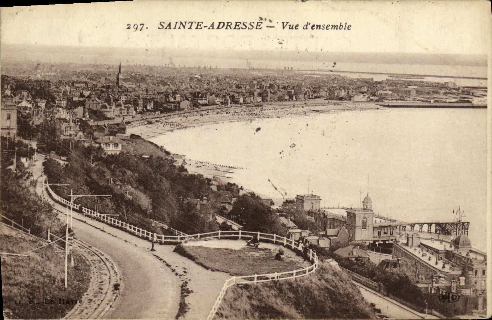 VINTAGE POSTCARD Sainte Address Seen D together