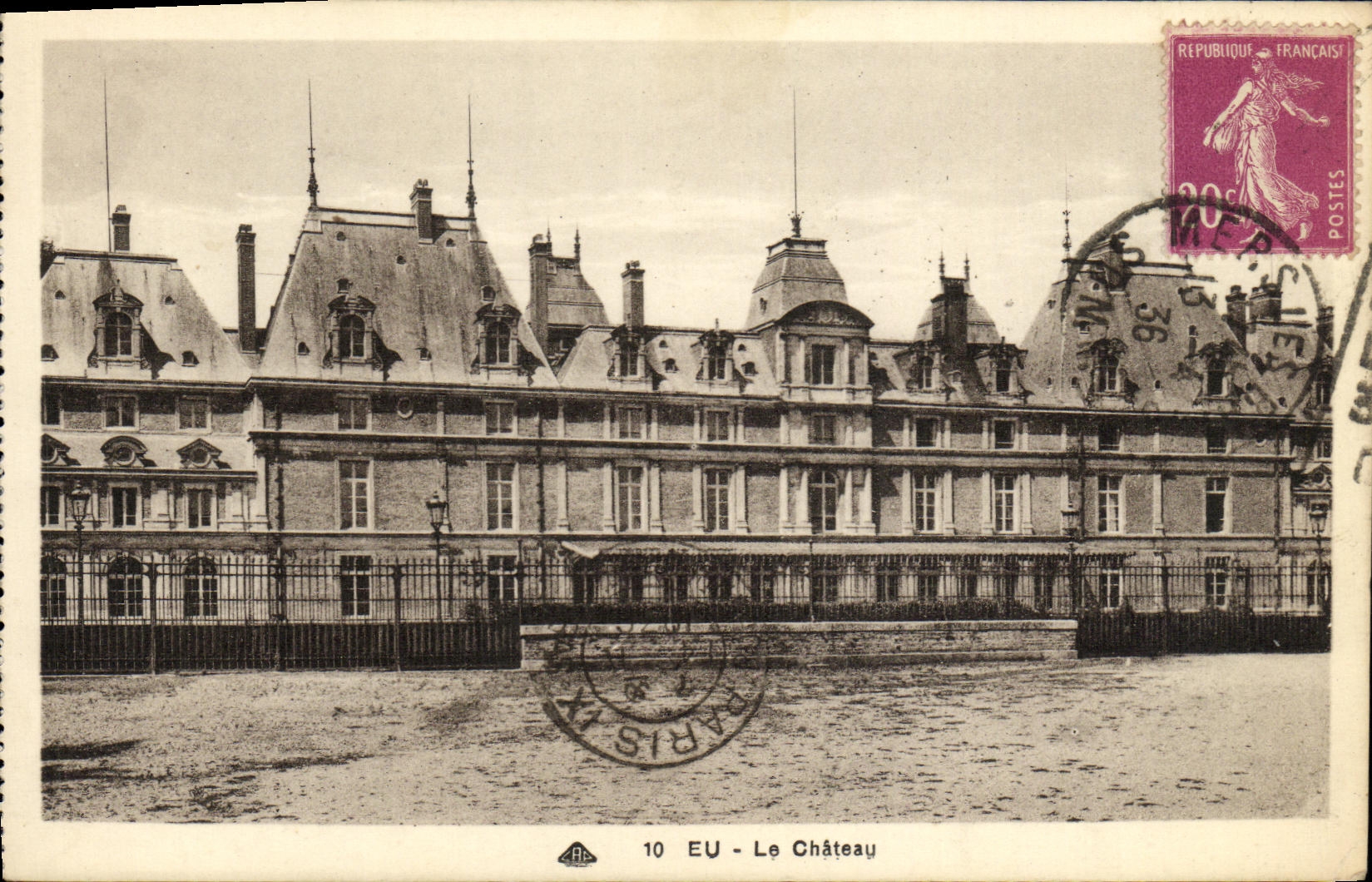 CPA Eu Le Chateau