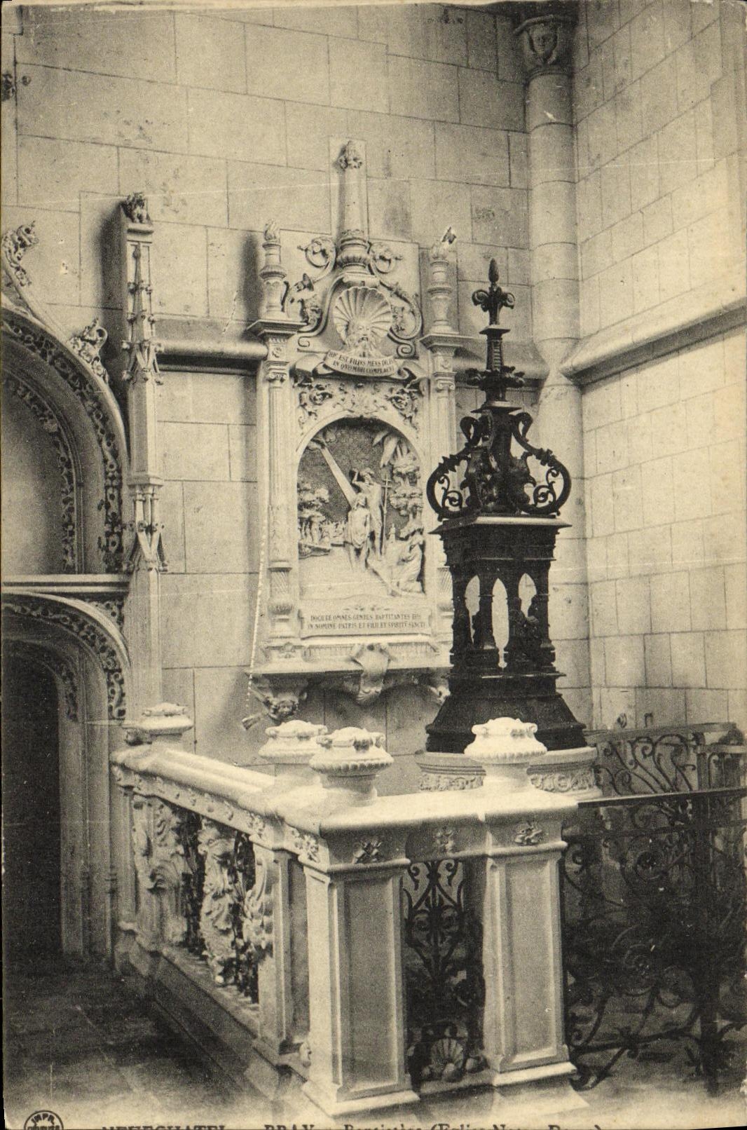 VINTAGE POSTCARD Bray