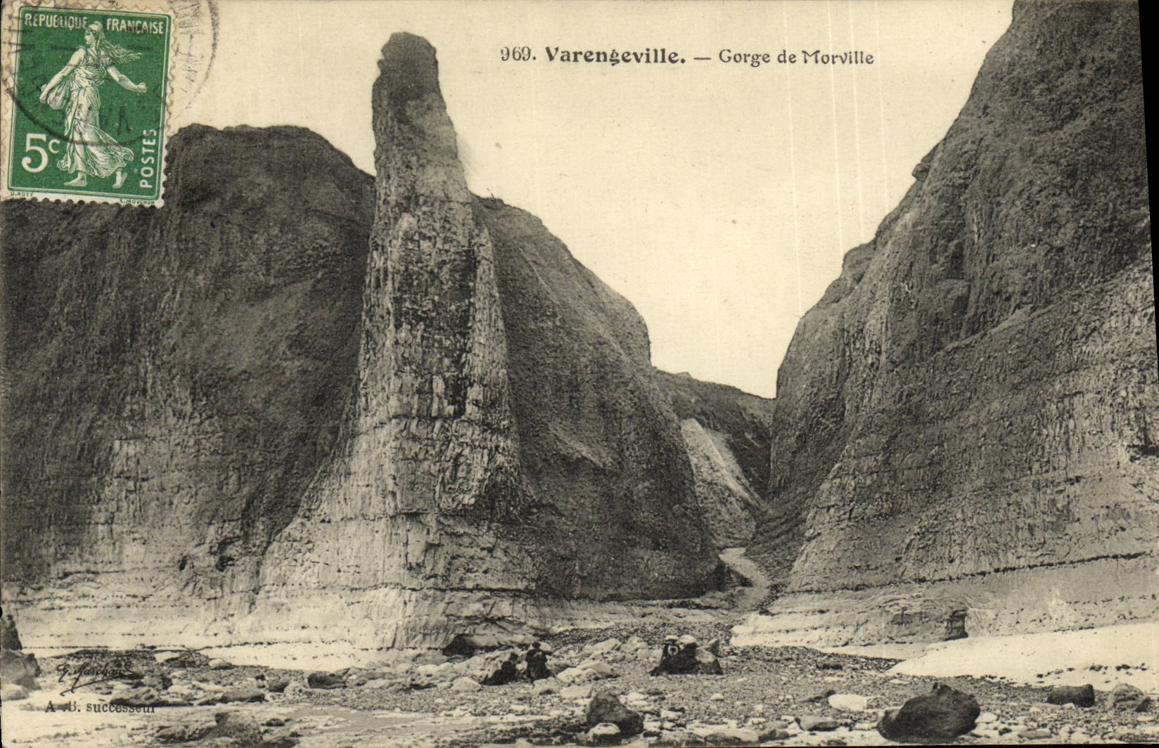 POSTAL Varengeville Gorges De Morville de la VENDIMIA