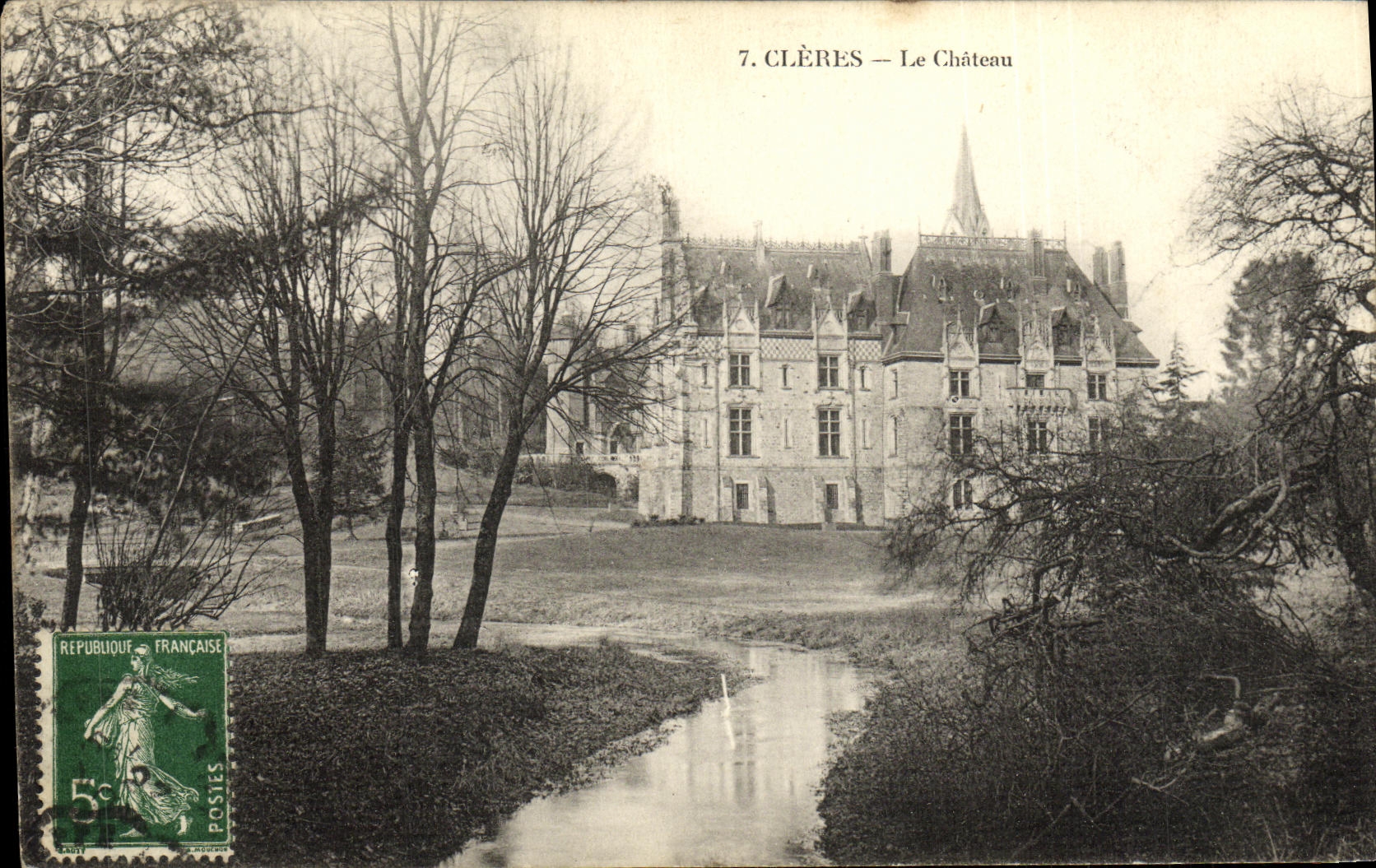 POSTAL Cleres de la VENDIMIA el castillo