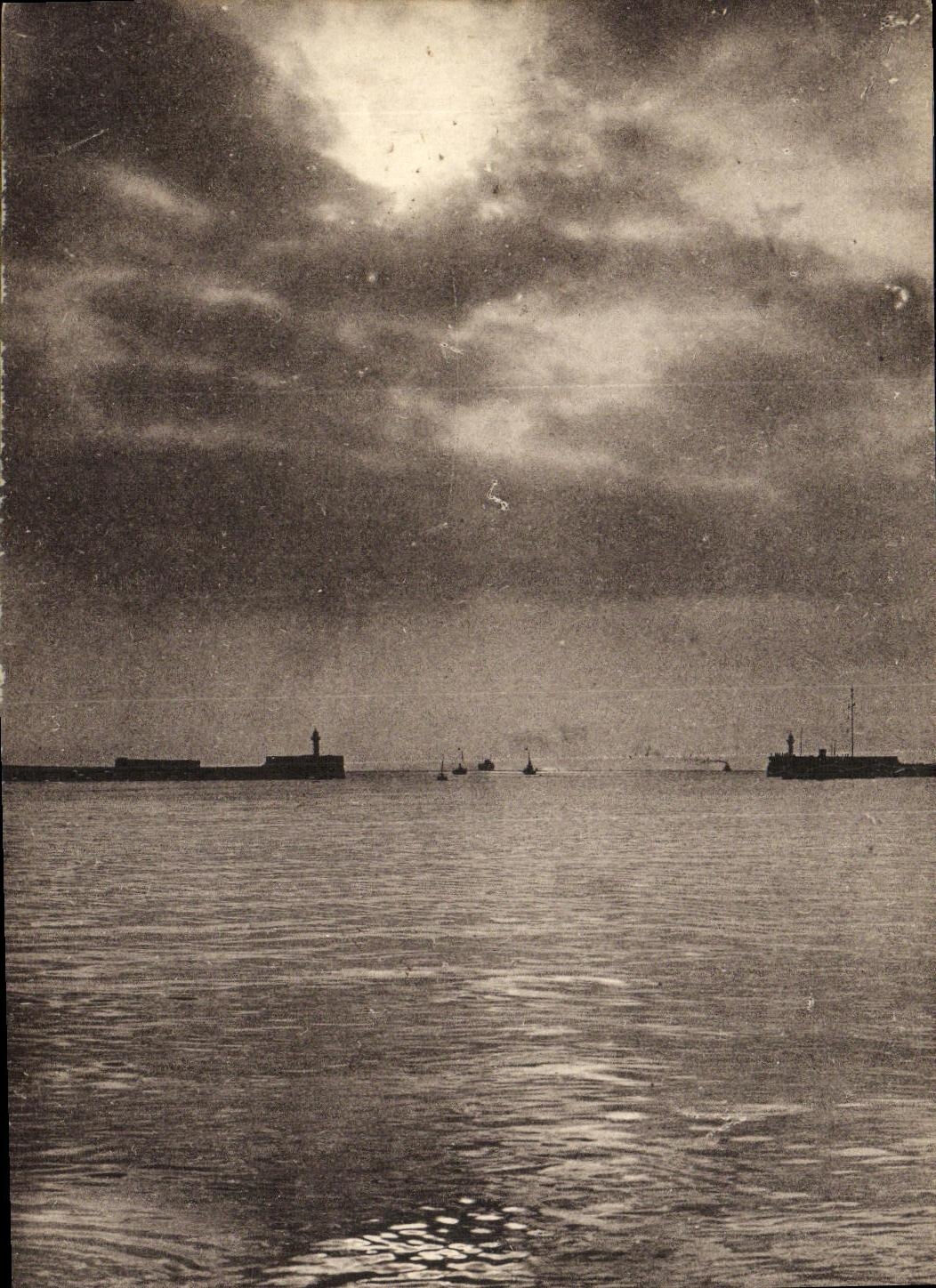 POSTAL Le Havre de la VENDIMIA que los embarcaderos tienen contra Jour