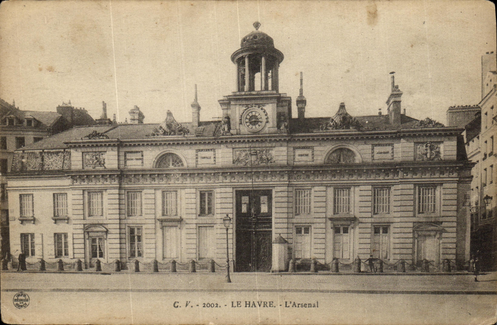 POSTAL Le Havre L arsenal de la VENDIMIA