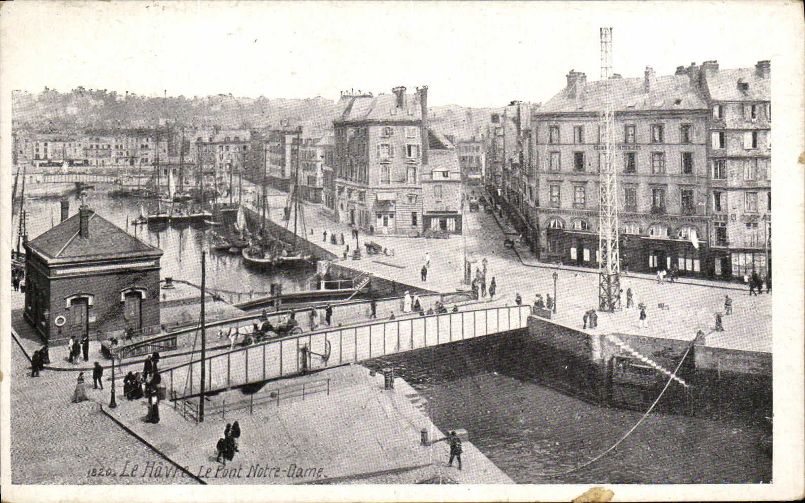 CPA Le Havre Le Pont Notre Dame