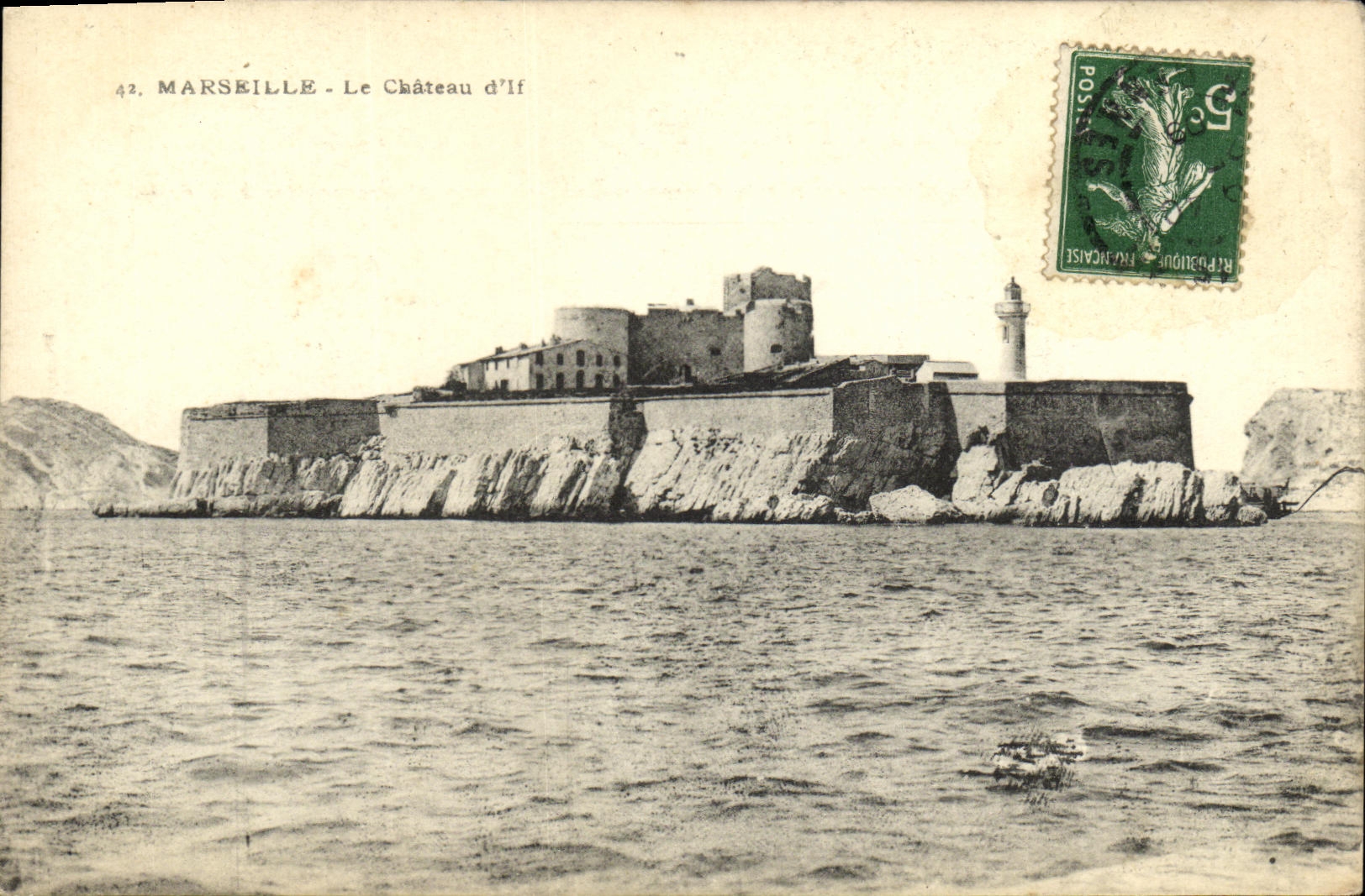 CPA Marseille Le Chateau d If