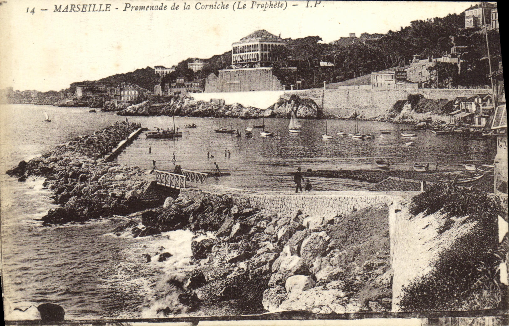 CPA Marseille Promeande de la Corniche Le prophete