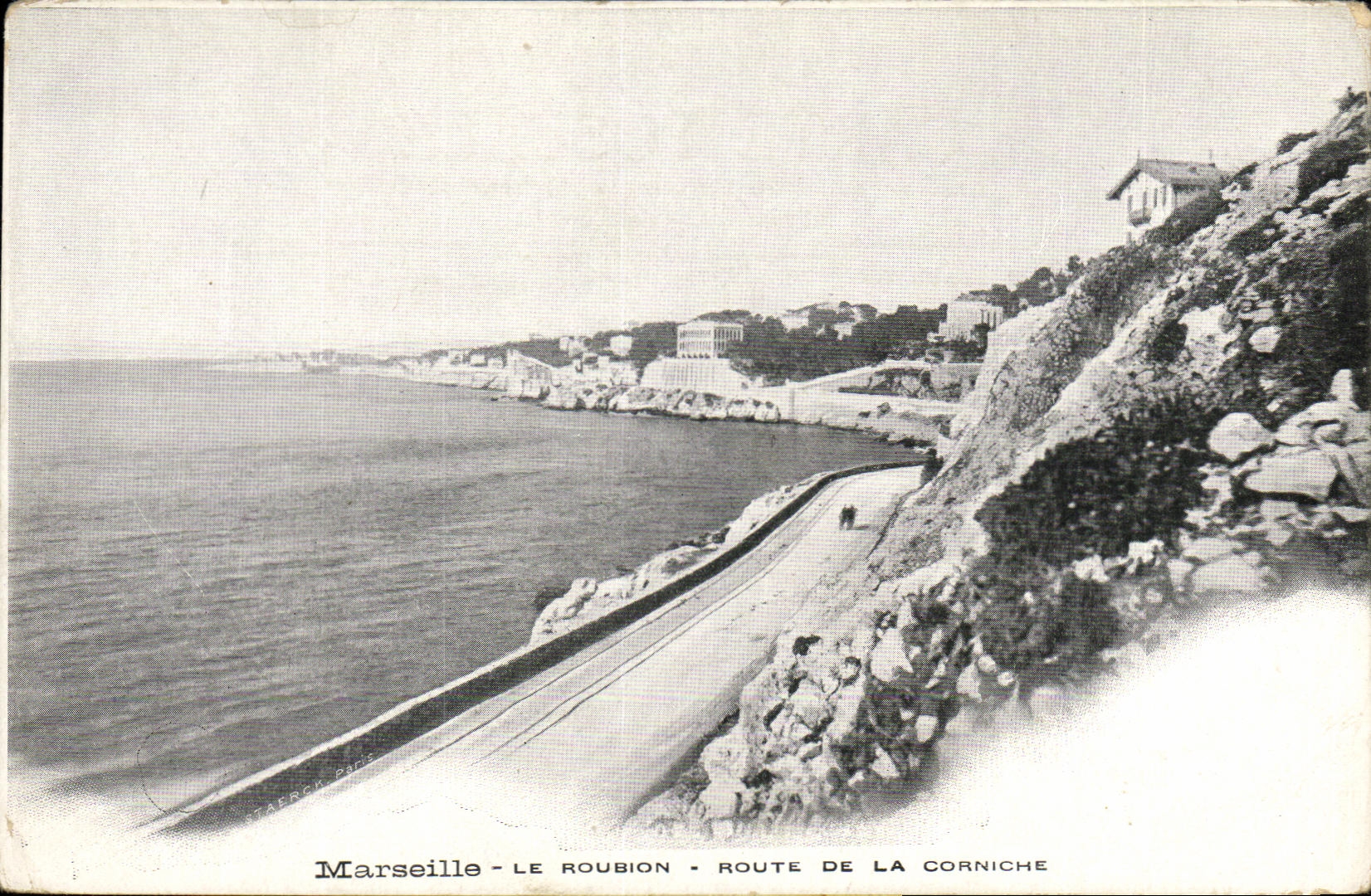 CPA Marseille Le Roubion Route de la Corniche