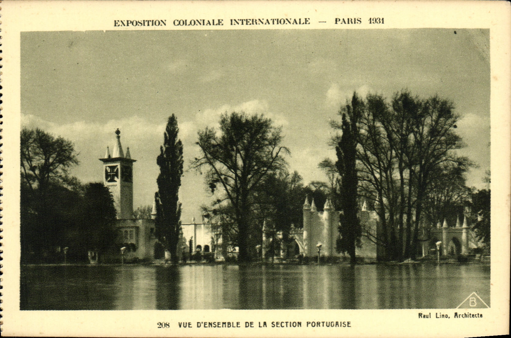 CPA Expostion Coloniale Internationale Paris 1931 Vue d ensemble de la section portugaise Portugal