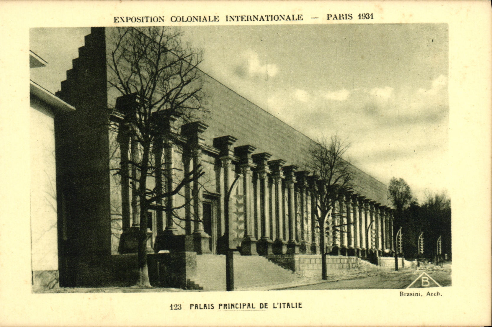 CPA Expostion Coloniale Internationale Paris 1931 Palais principal de l Italie