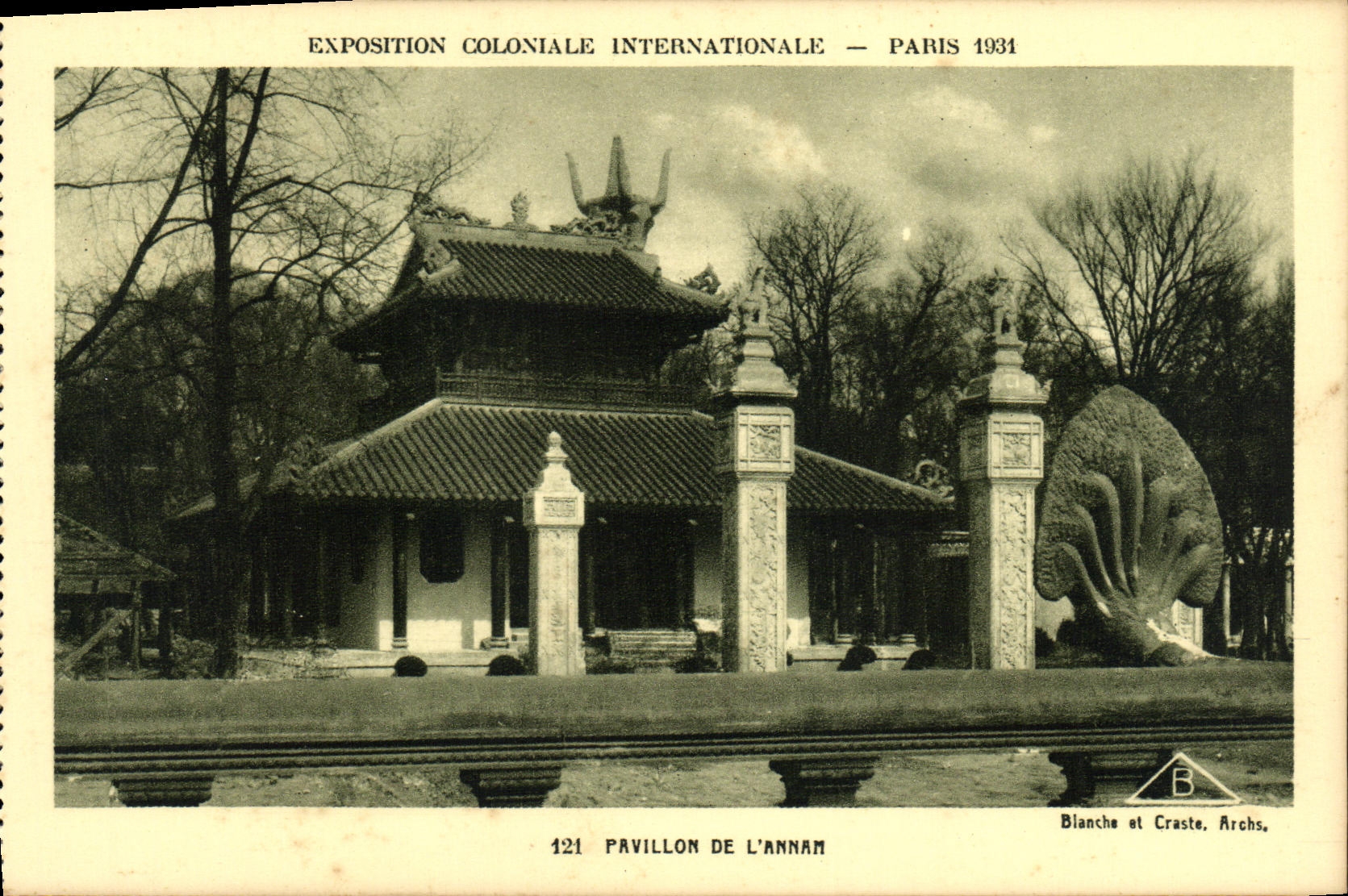 CPA Expostion Coloniale Internationale Paris 1931 Pavillon de l Annam